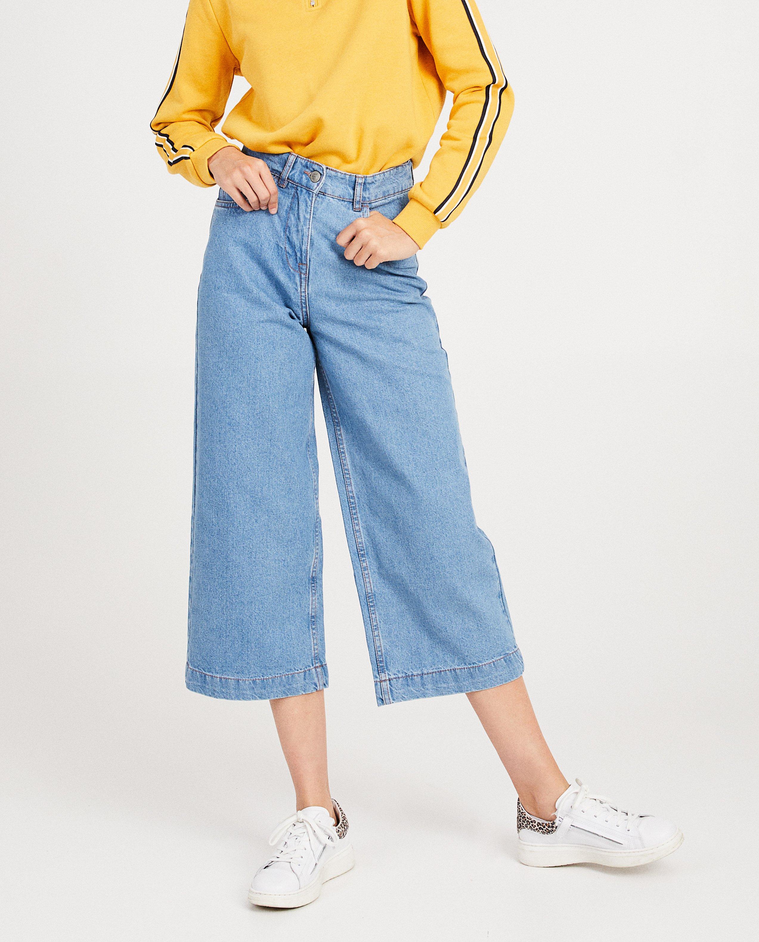 Lichtblauwe broek van denim - Product Detail - blauw - afbeelding nummer 2