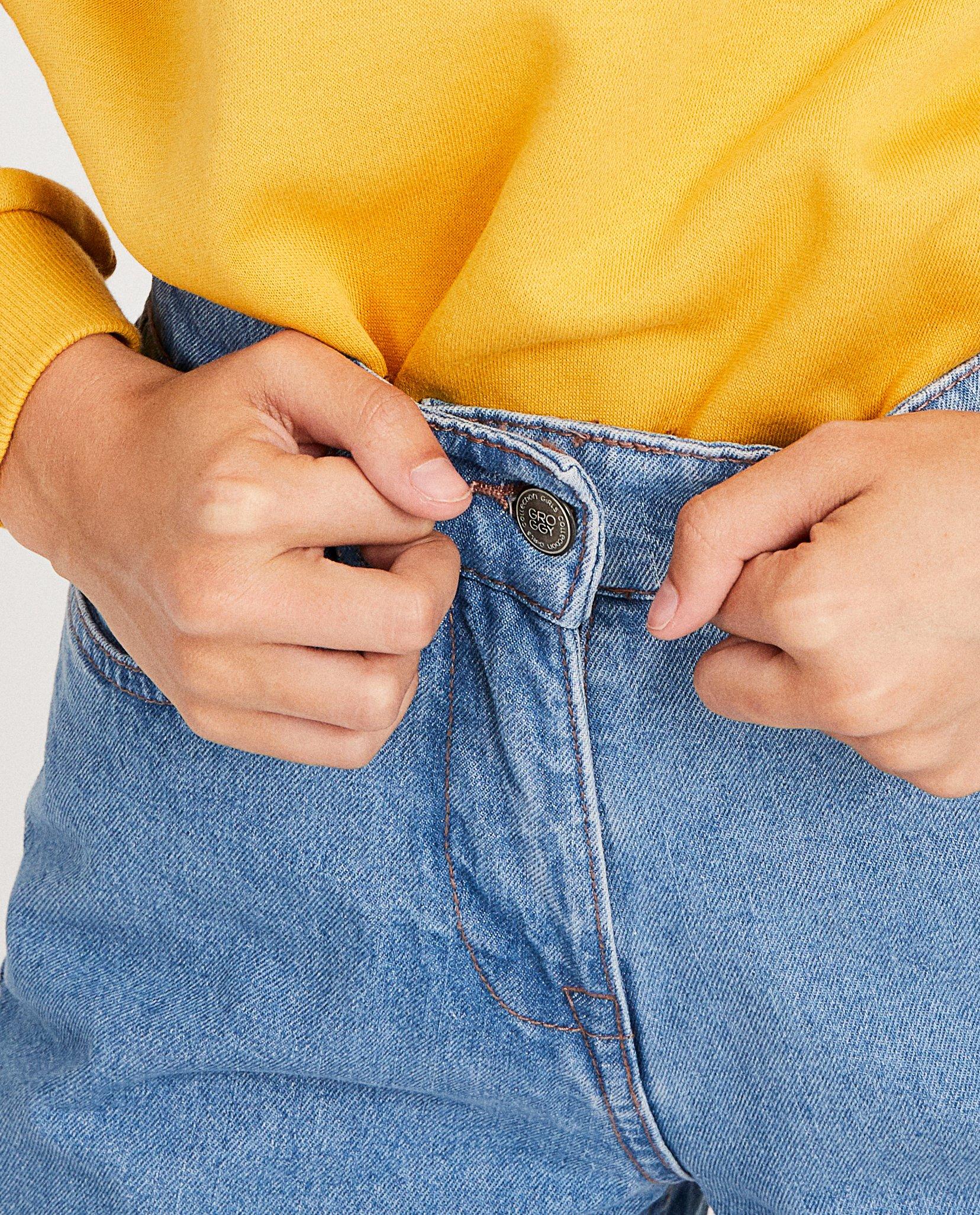 Lichtblauwe broek van denim - Product Detail - blauw - afbeelding nummer 4