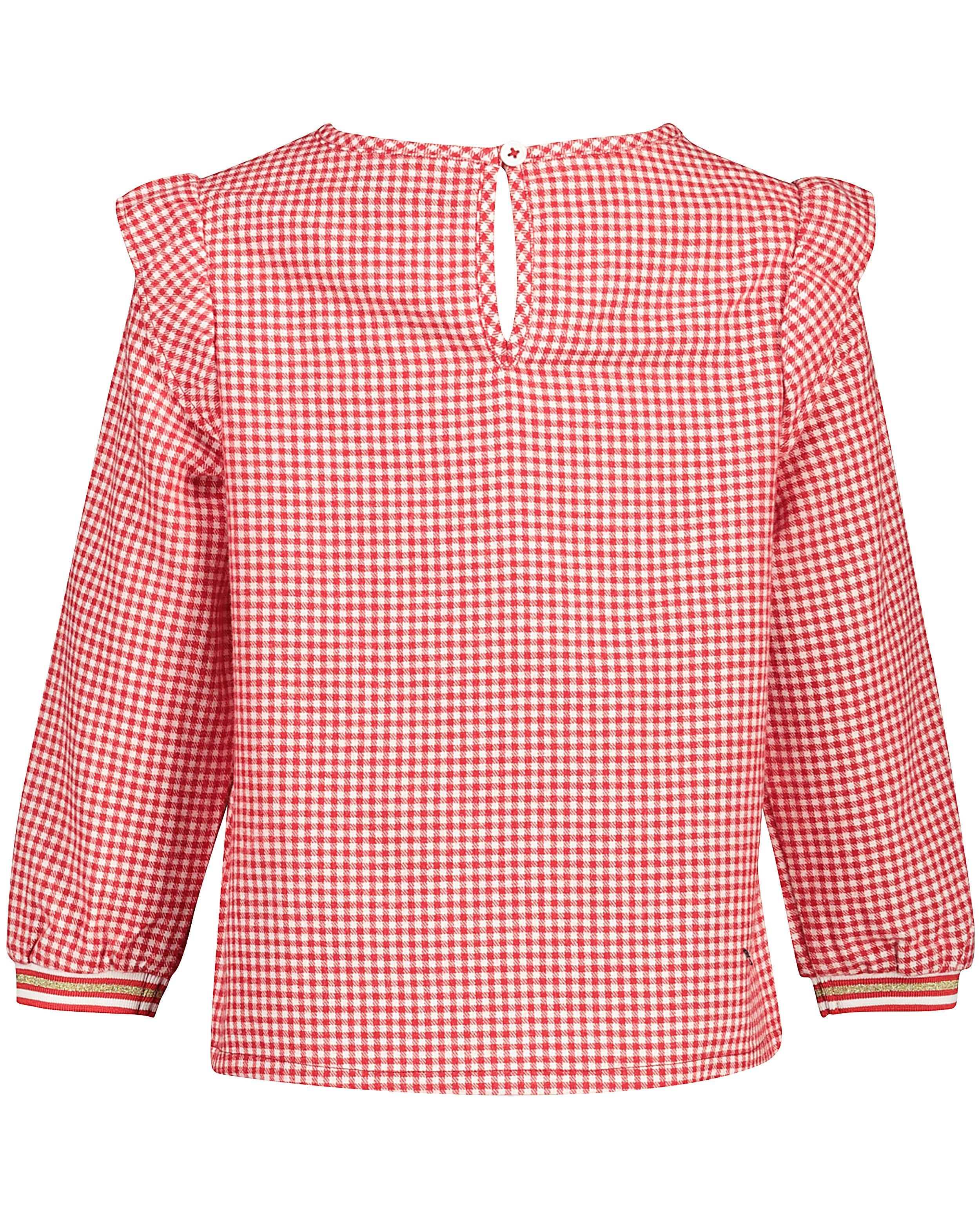 Hemden - Rood-witte blouse met ruitjes Plop