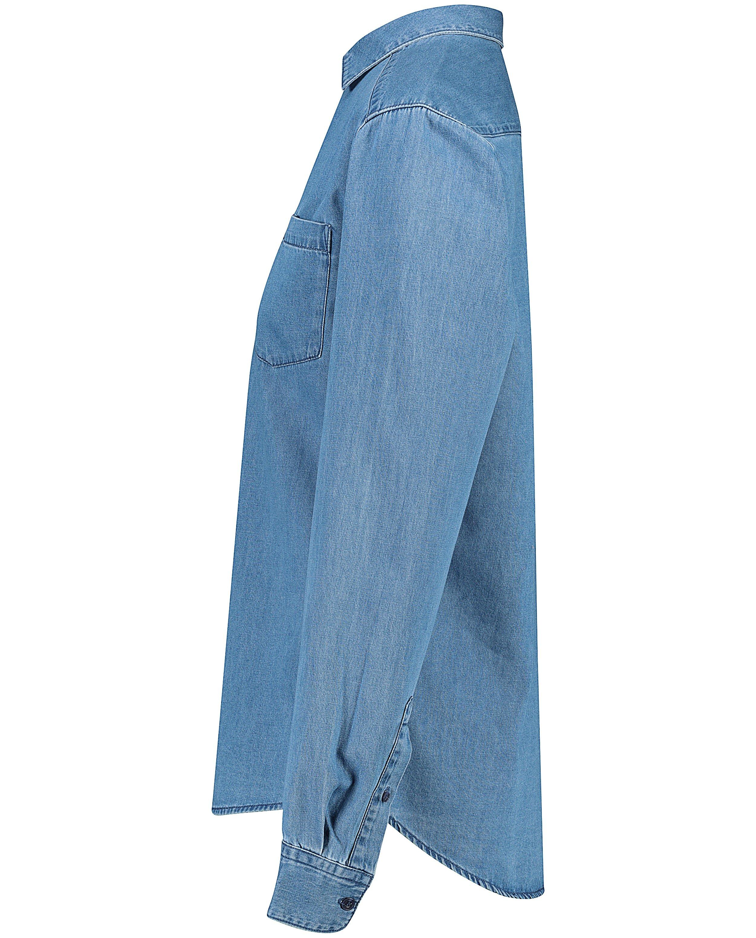 Hemden - Blauw hemd van denim