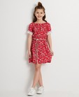 Rode jurk met print Ella Italia - allover bloemen - Ella Italia