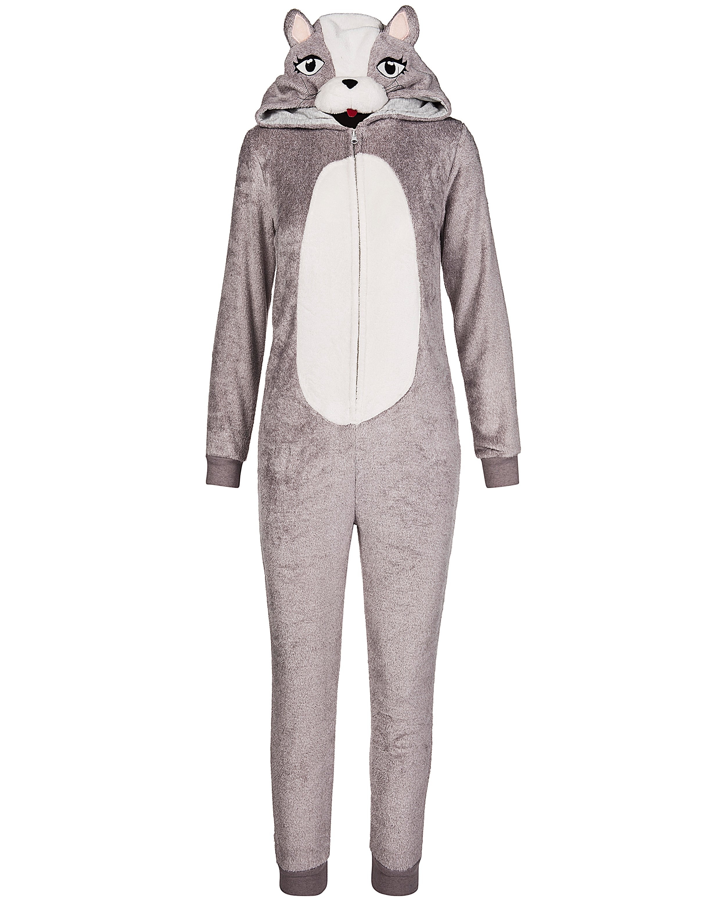 Pyjamas - Combinaison gris clair chien
