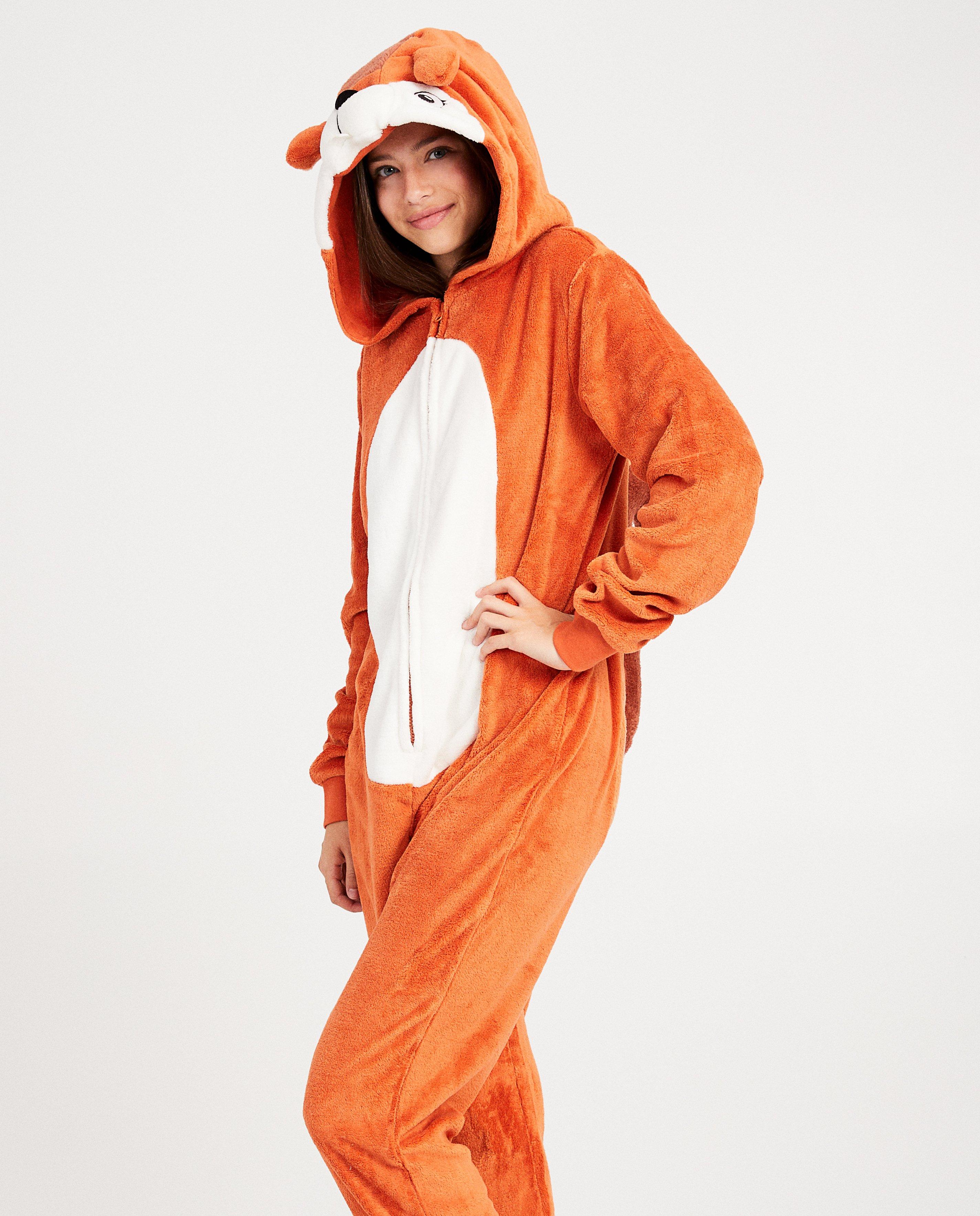 Nachtkleding - Eekhoorn onesie XXS-L