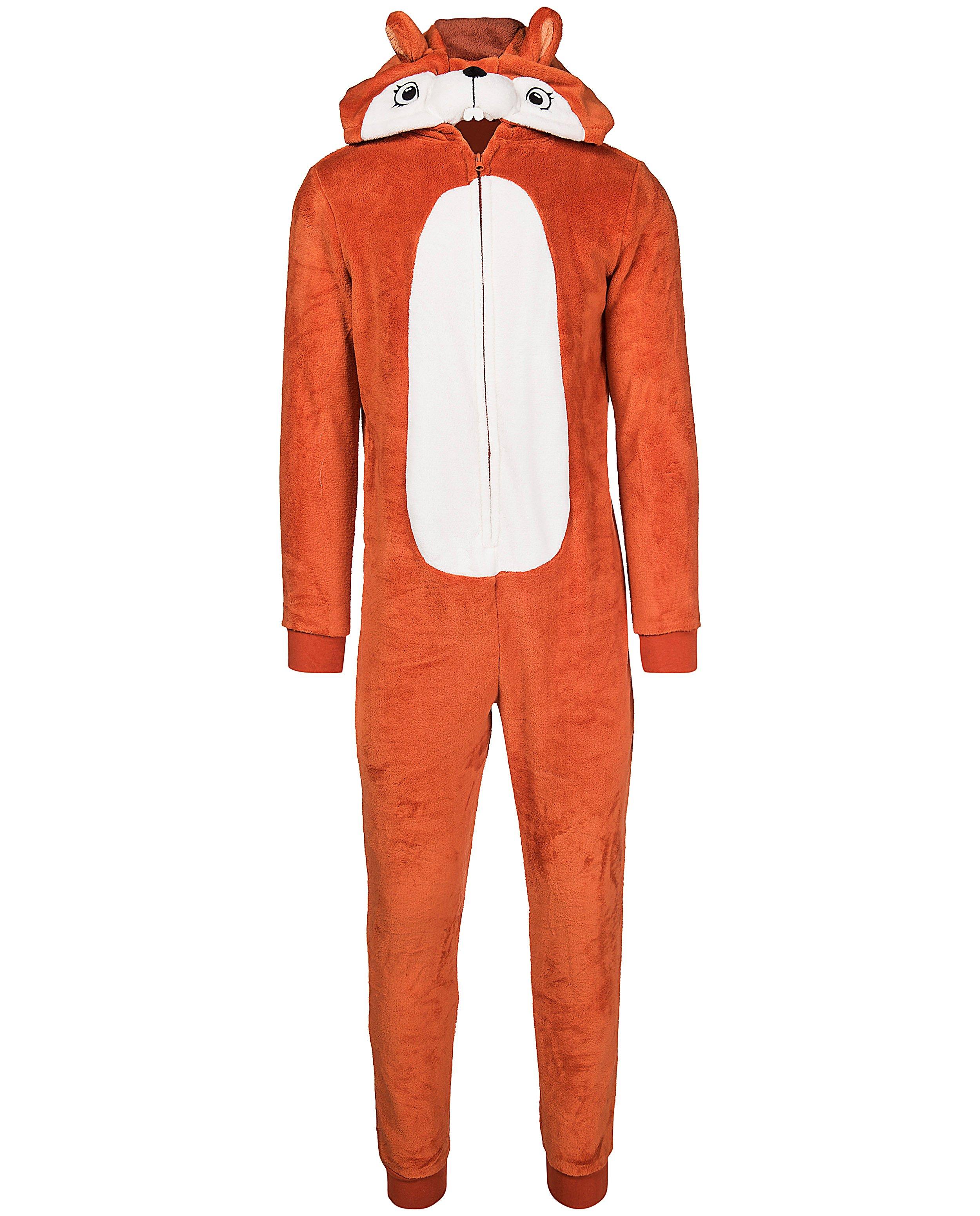 Nachtkleding - Eekhoorn onesie XXS-L