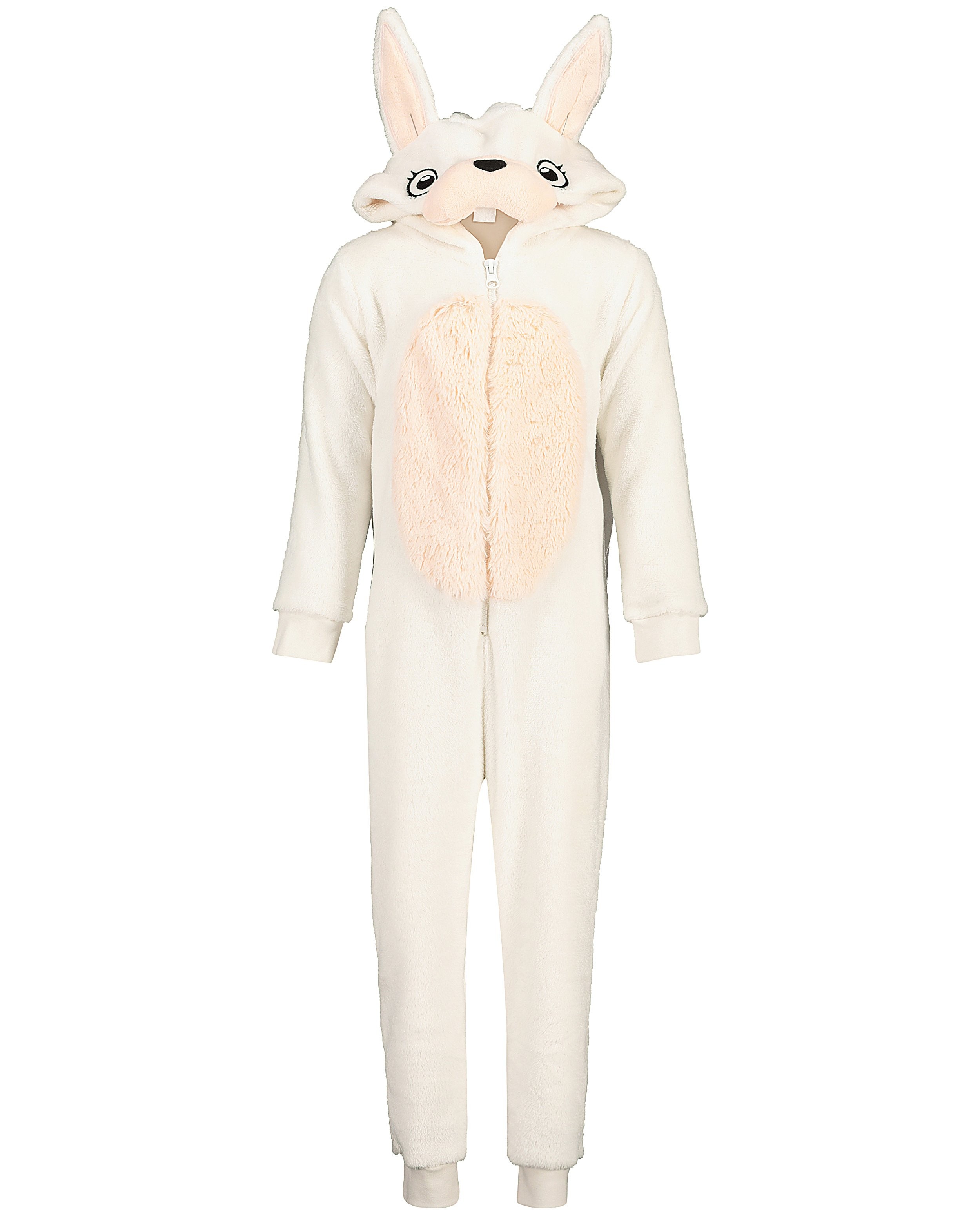regen begaan omzeilen Witte konijnen onesie faux-fur JBC | JBC België België