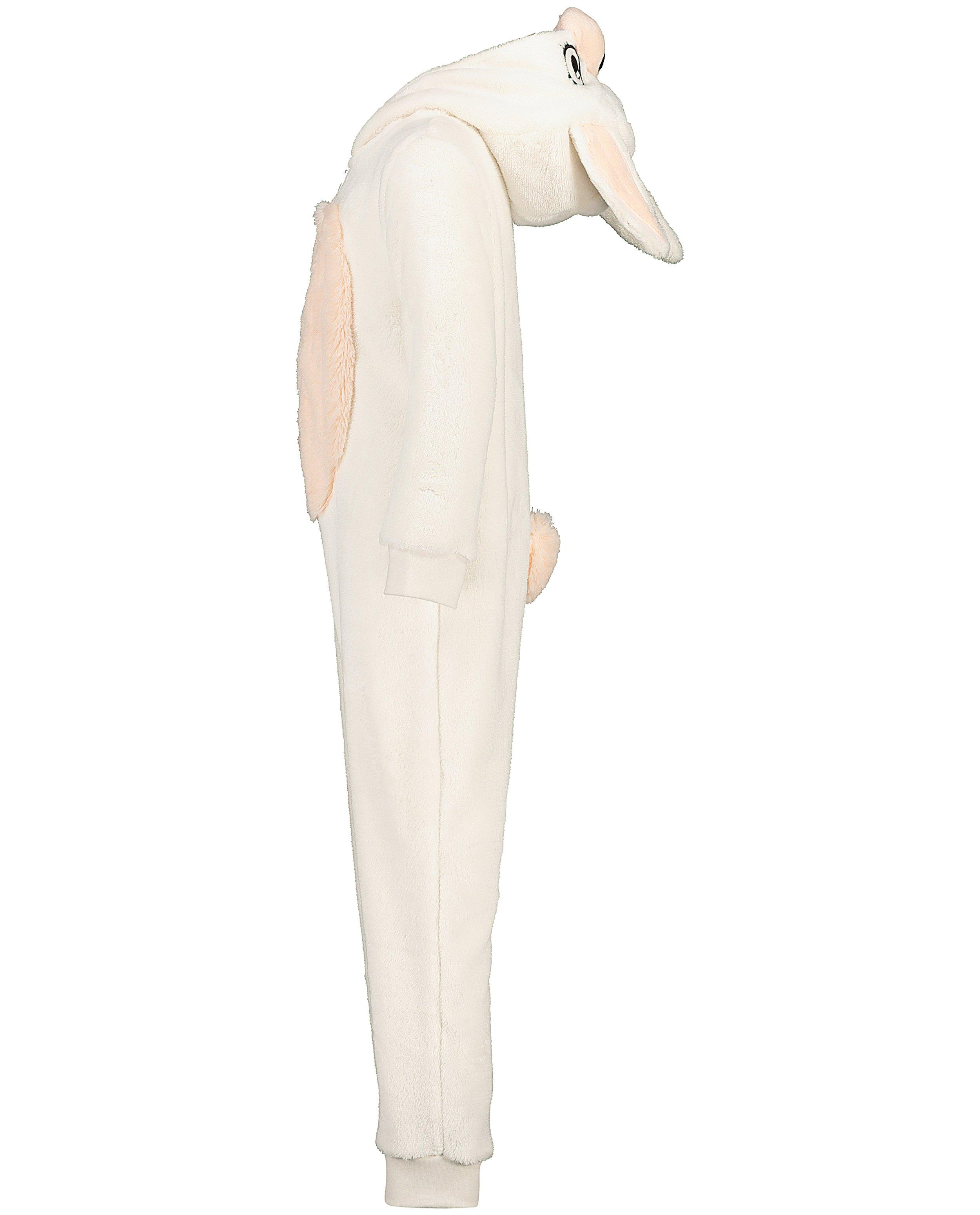 Nachtkleding - Witte konijnen onesie