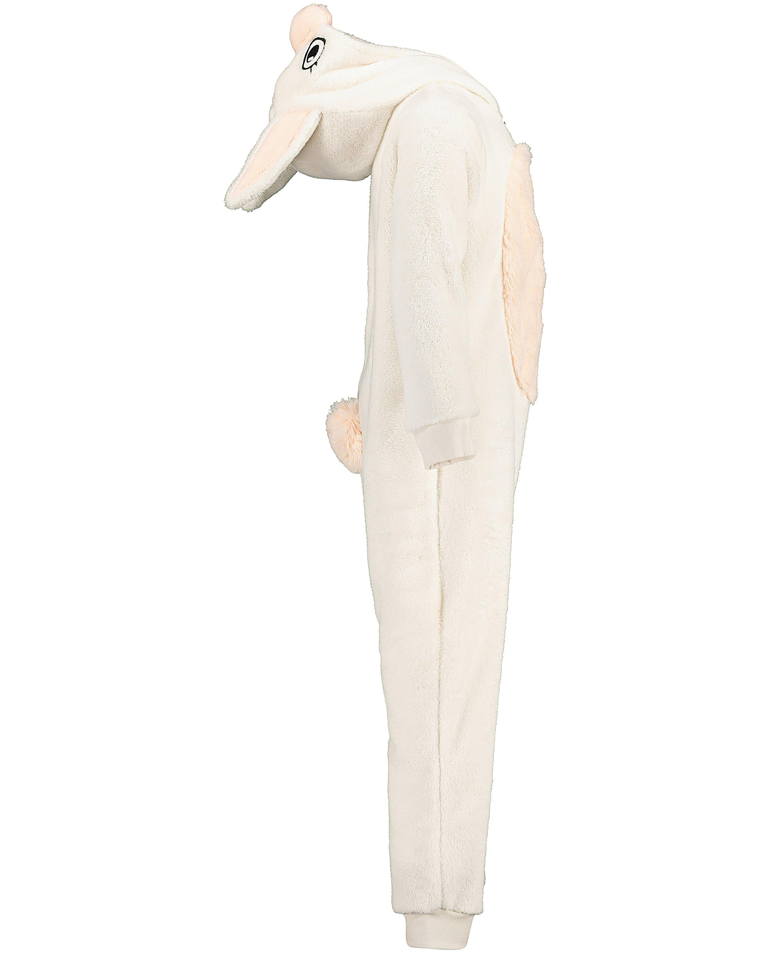 Nachtkleding - Witte konijnen onesie