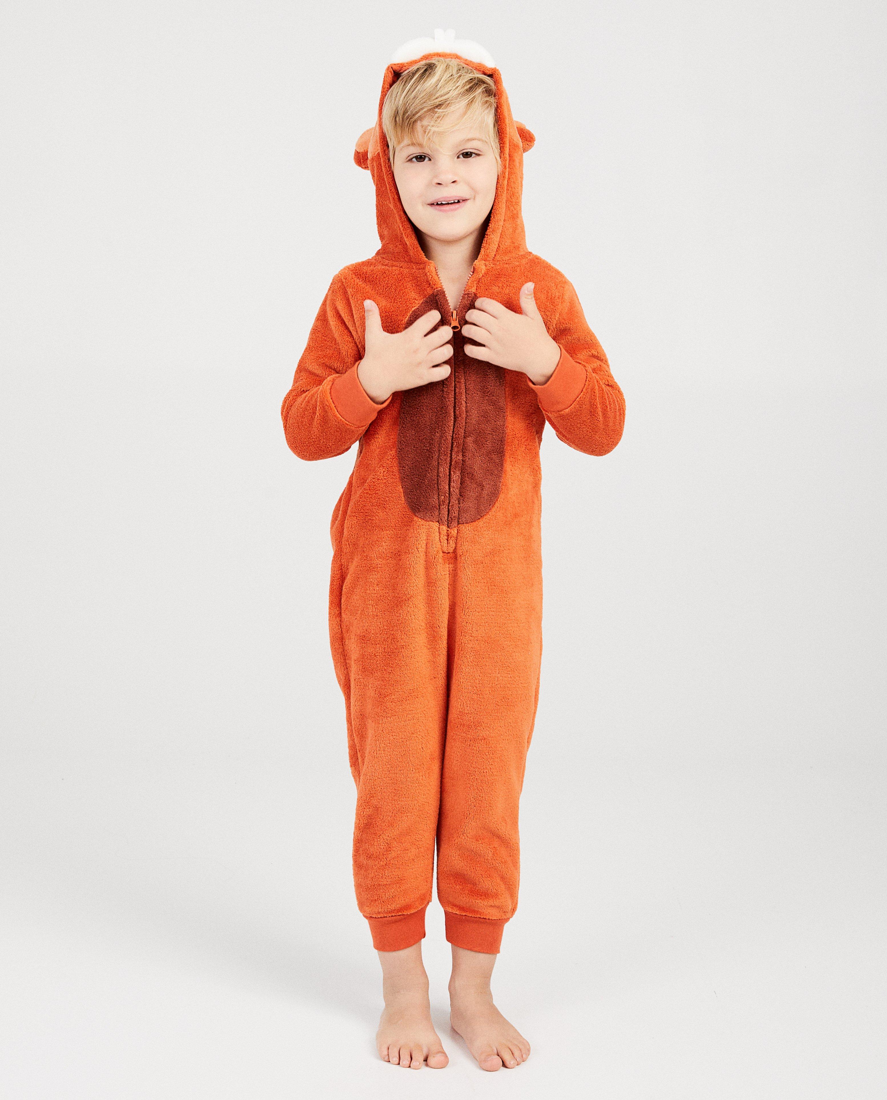 Eekhoorn onesie - faux-fur - JBC