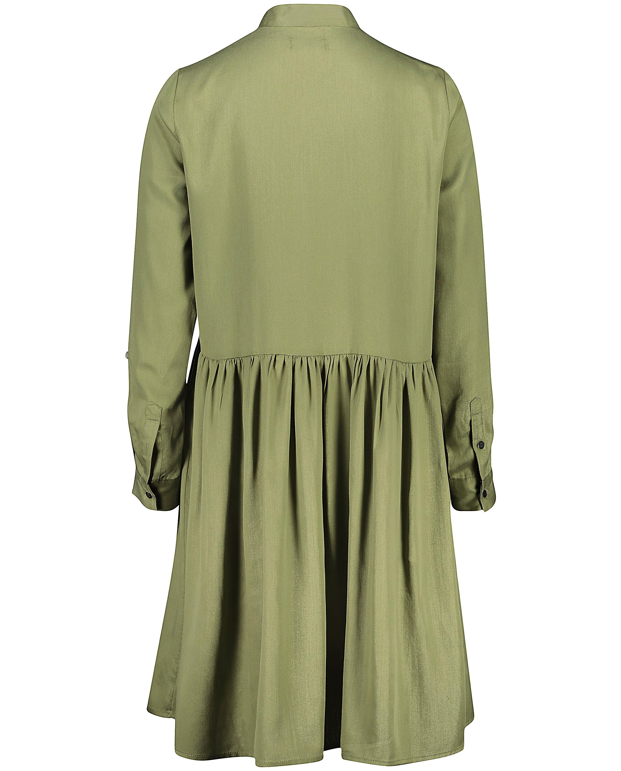 Robes - Robe verte en lyocell I AM