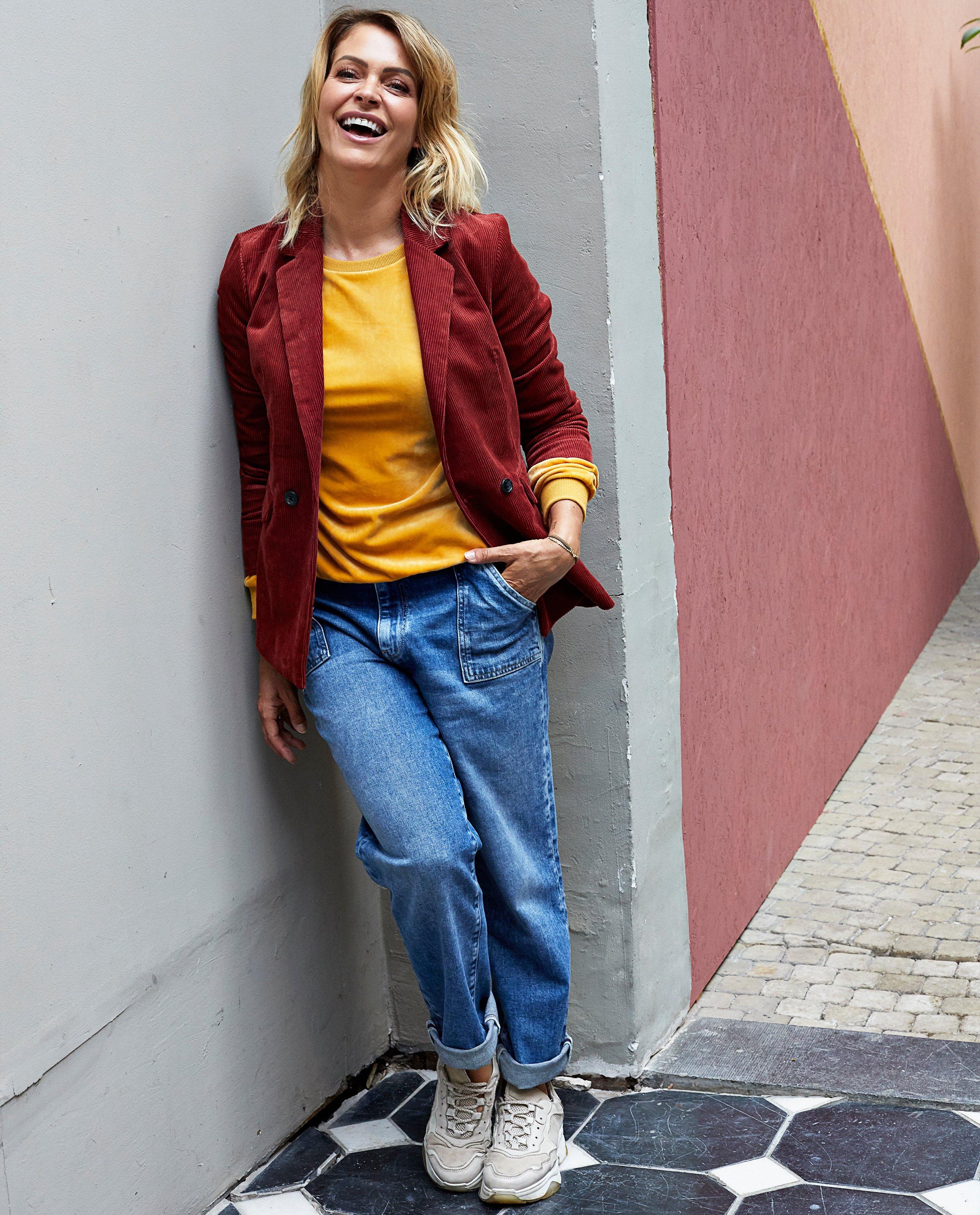 Blauwe mom jeans Karen Damen - Product Detail - blauw - afbeelding nummer 5