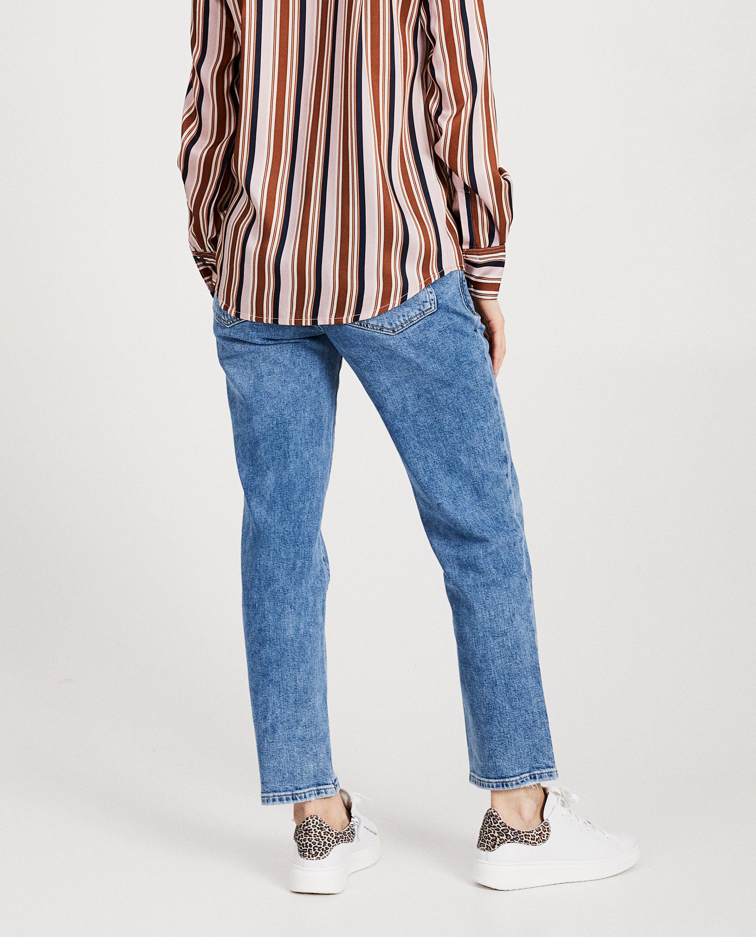 Blauwe mom jeans Karen Damen - Product Detail - blauw - afbeelding nummer 3