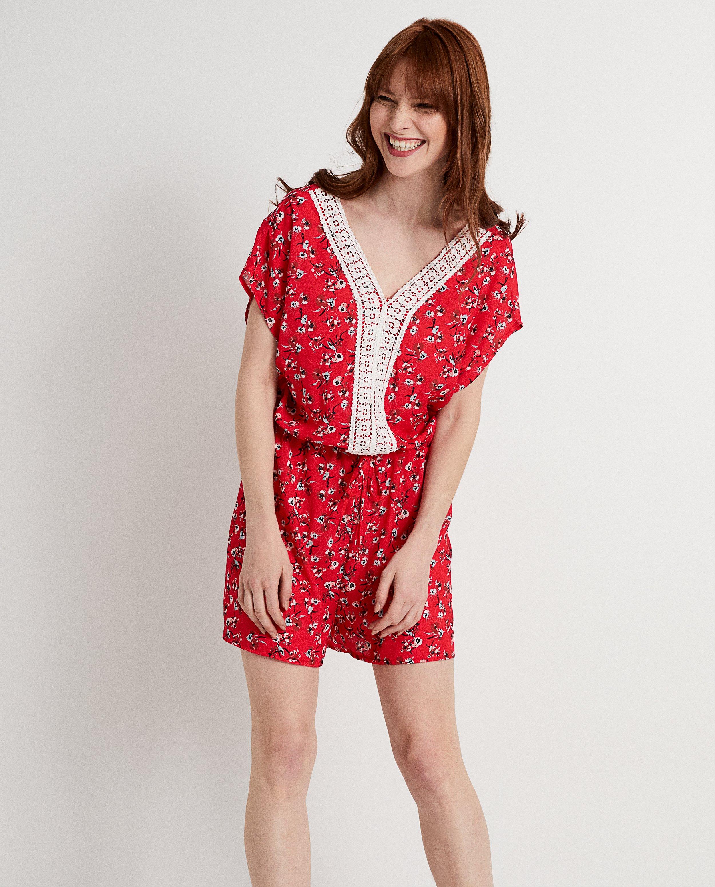 Jumpsuits - Rode jumpsuit Ella Italia