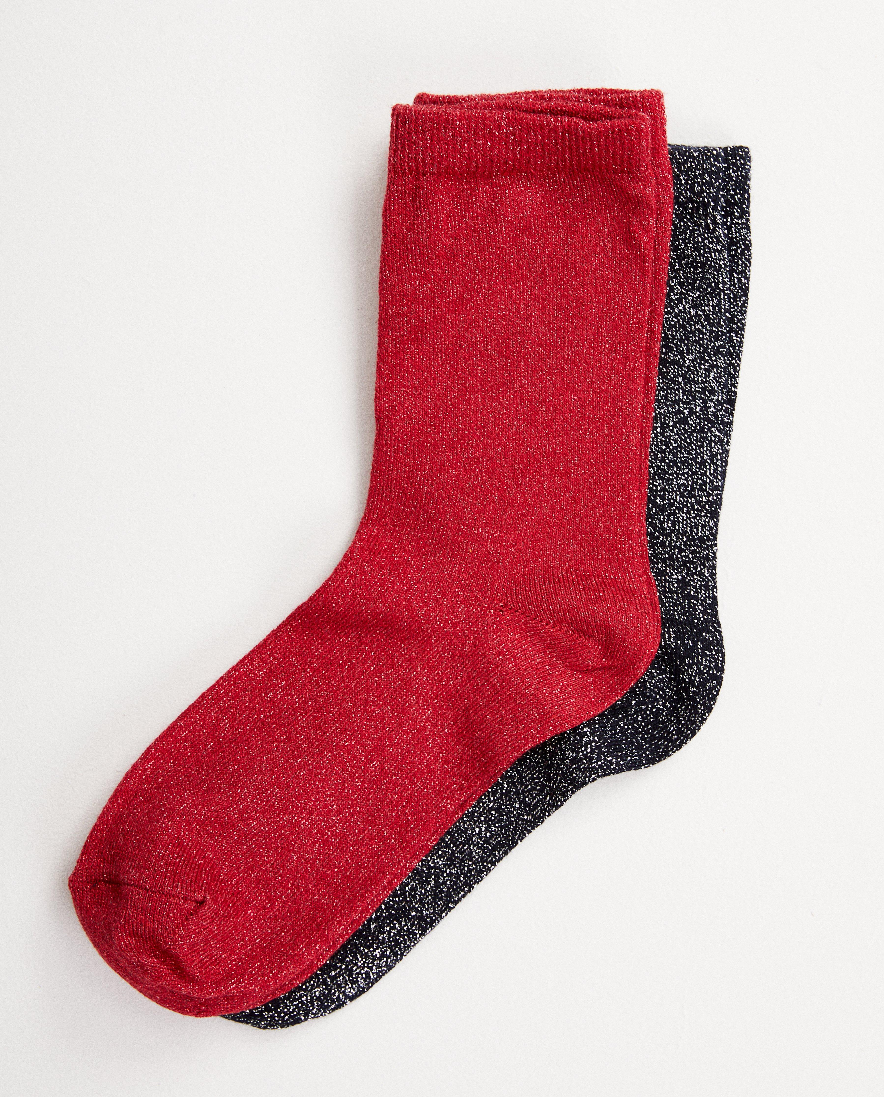 Ensemble : 2 paires de chaussettes - à bouton-pression - JBC