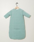 Accessoires pour bébés - Sac de couchage bleu en coton bio