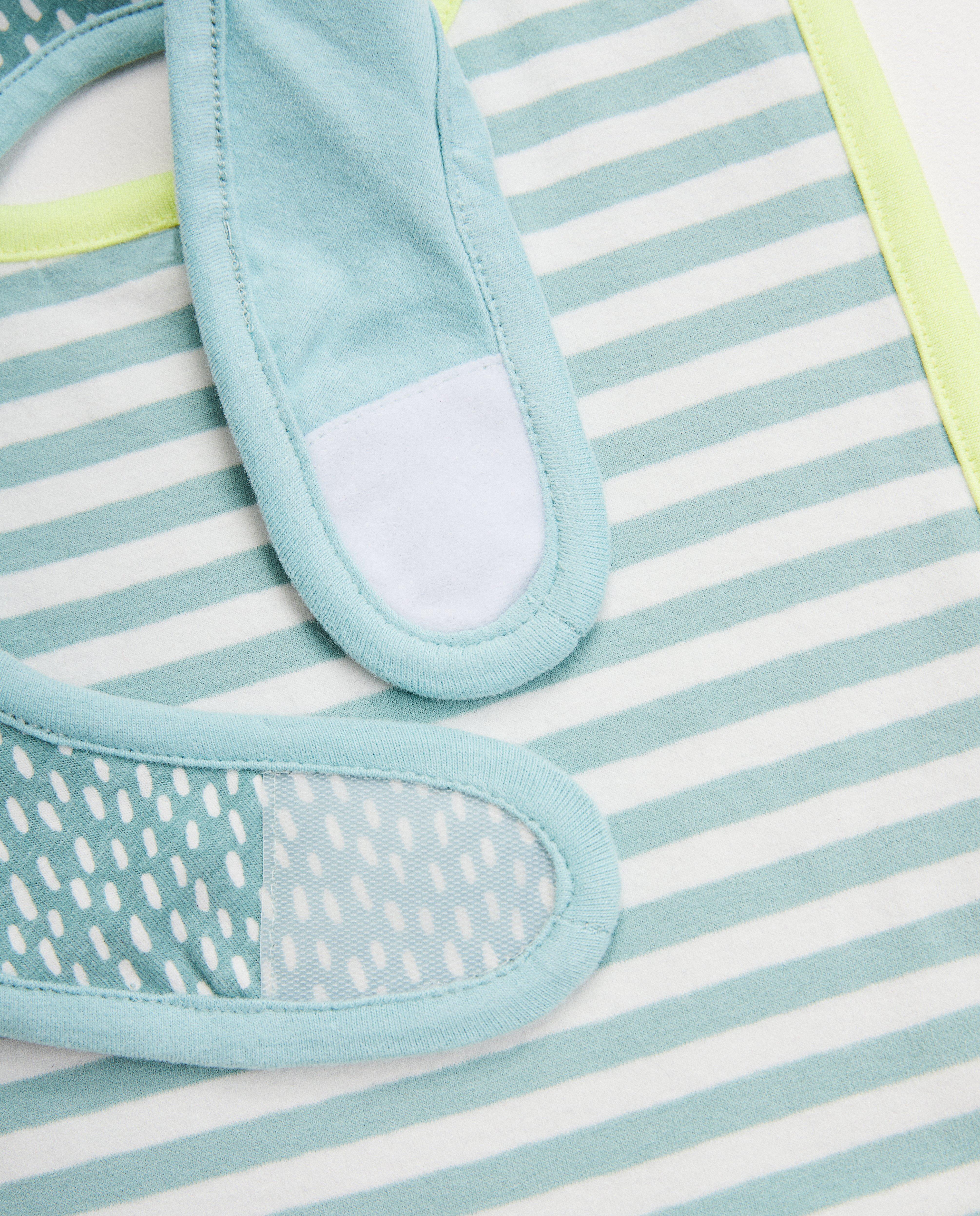 Accessoires pour bébés - 2 bavoirs en coton bio