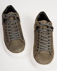 Schoenen - Donkergroene sneakers