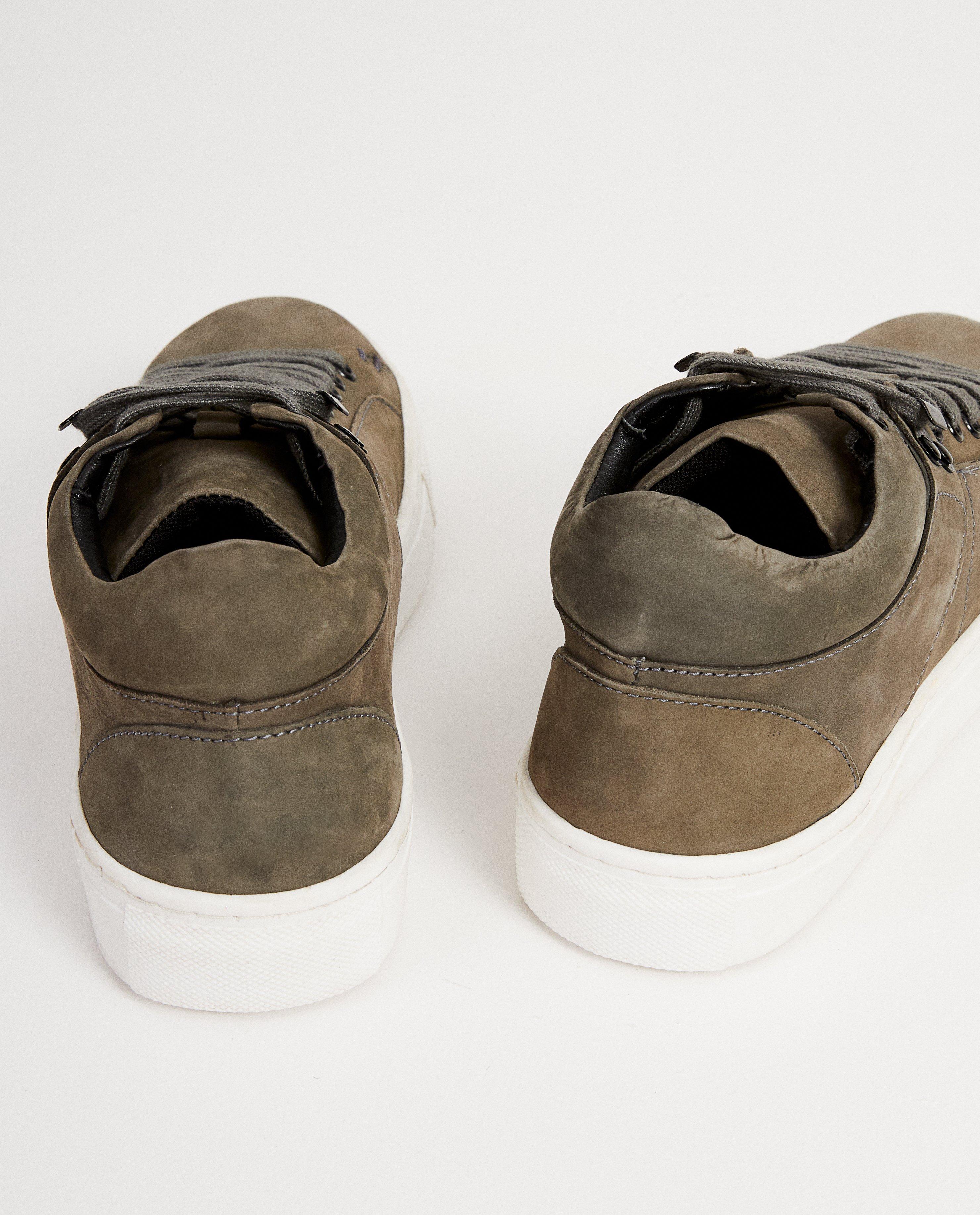 Schoenen - Donkergroene sneakers