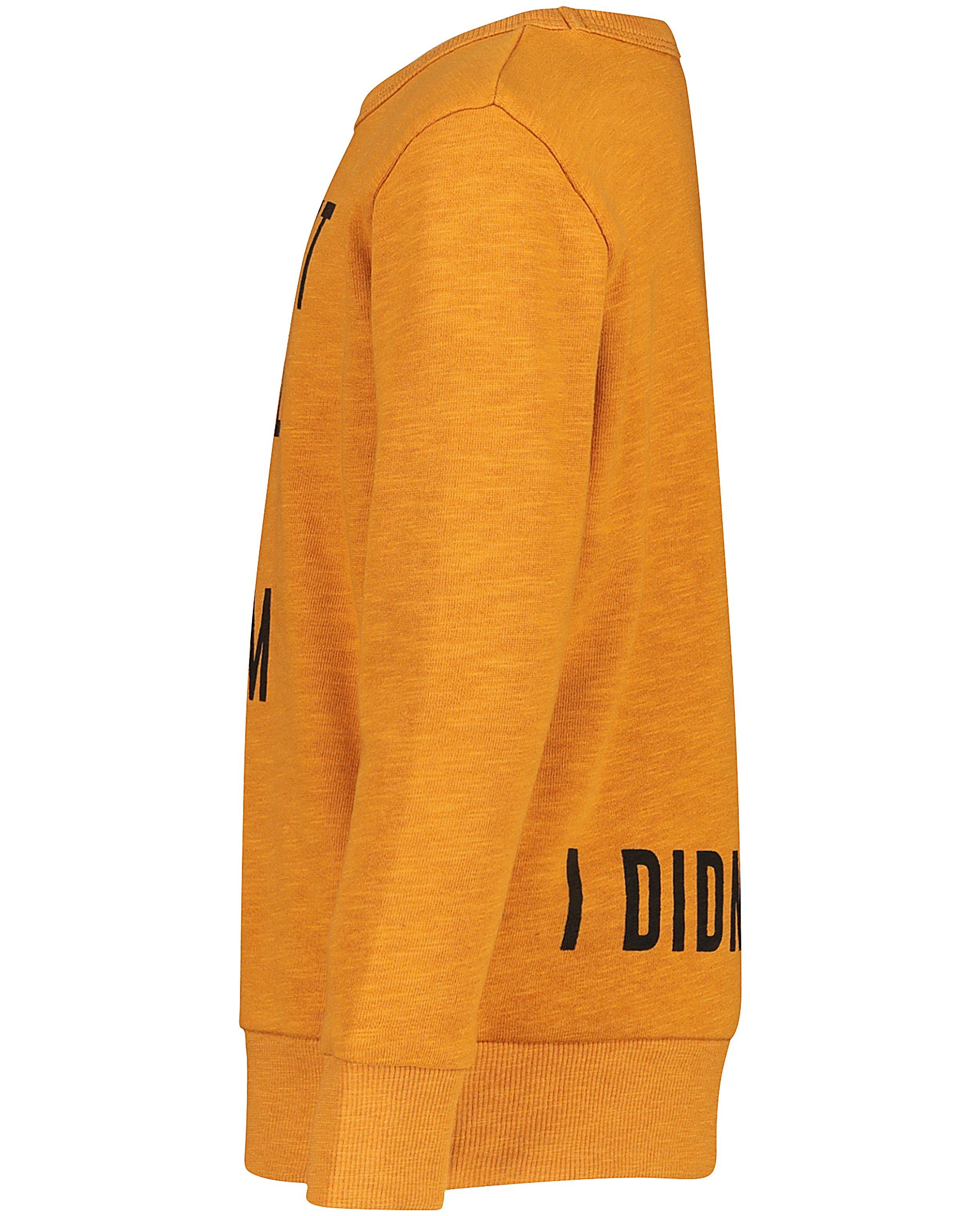 Sweaters - Cognac sweater met quote BESTies