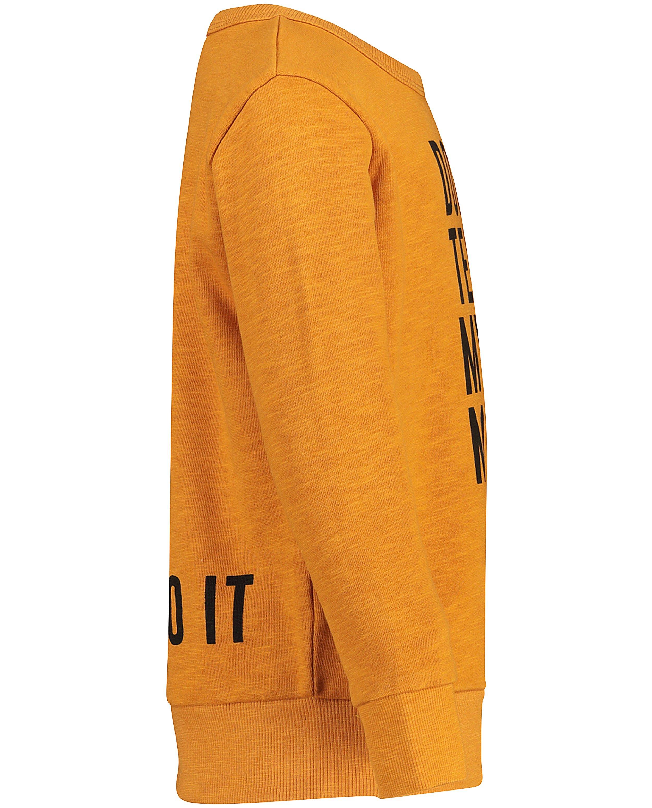 Sweaters - Cognac sweater met quote BESTies