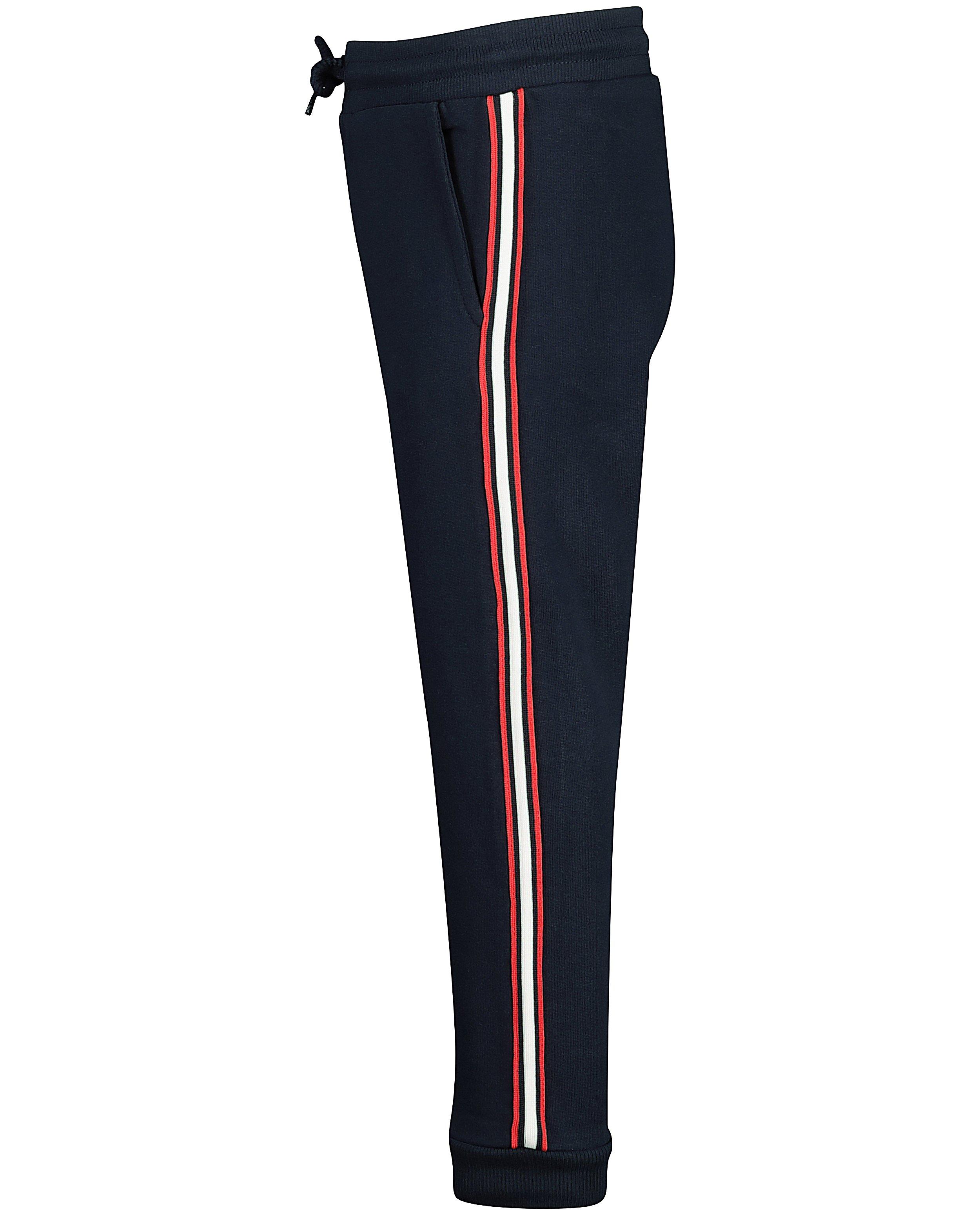 Broeken - Donkerblauwe jogging met streep