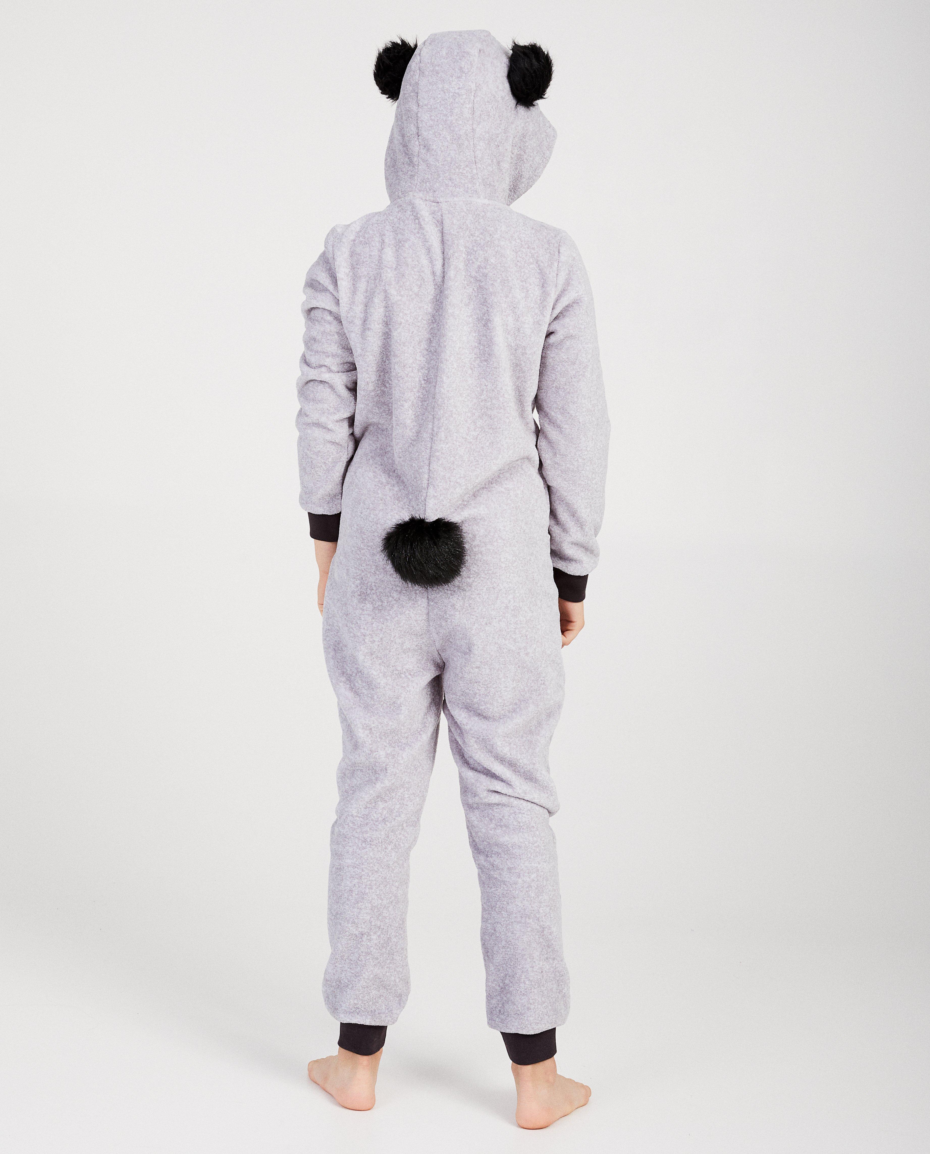 Nachtkleding - Lichtgrijze koala onesie