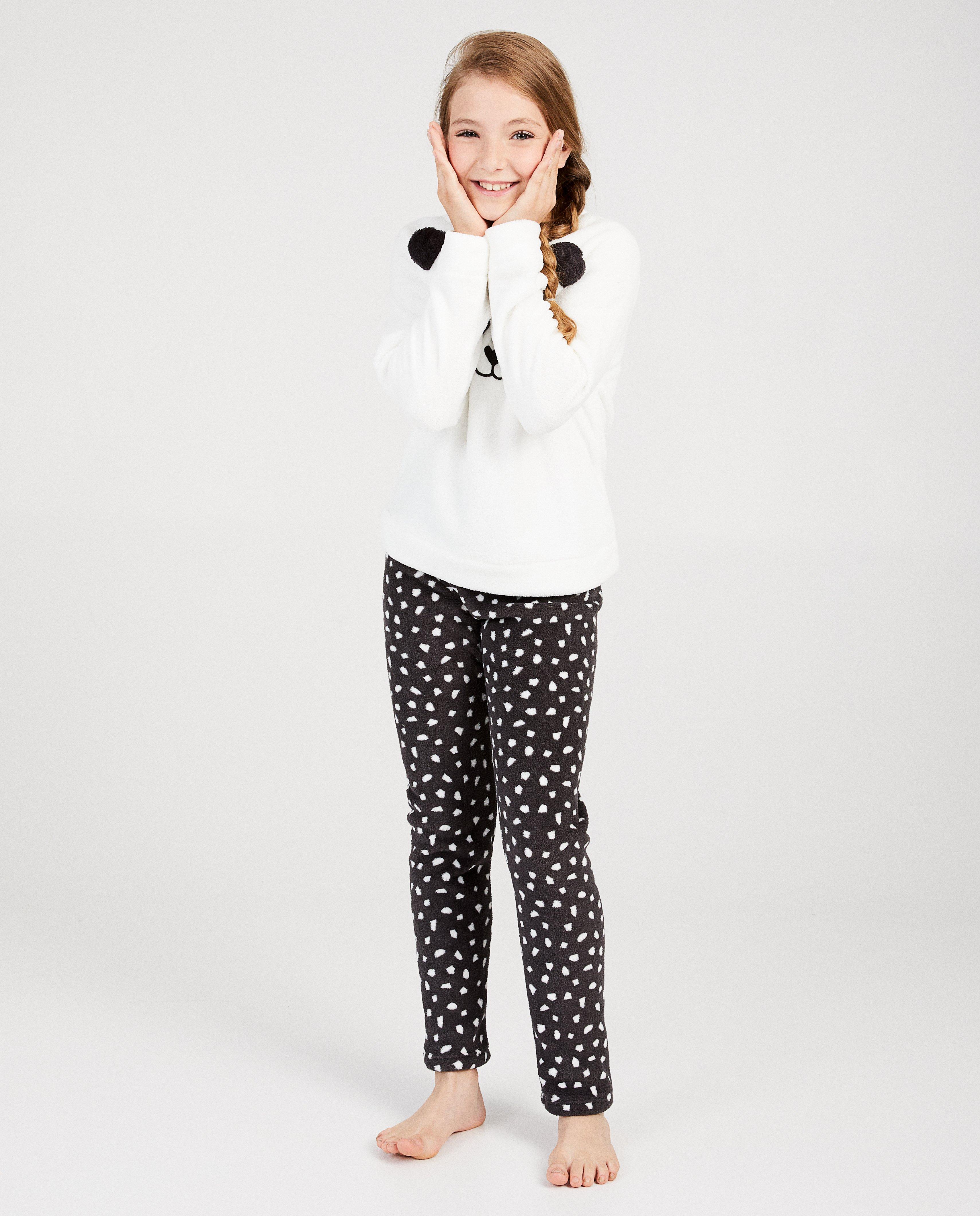 Pyjama panda noir et blanc - ensemble - Fish & Chips
