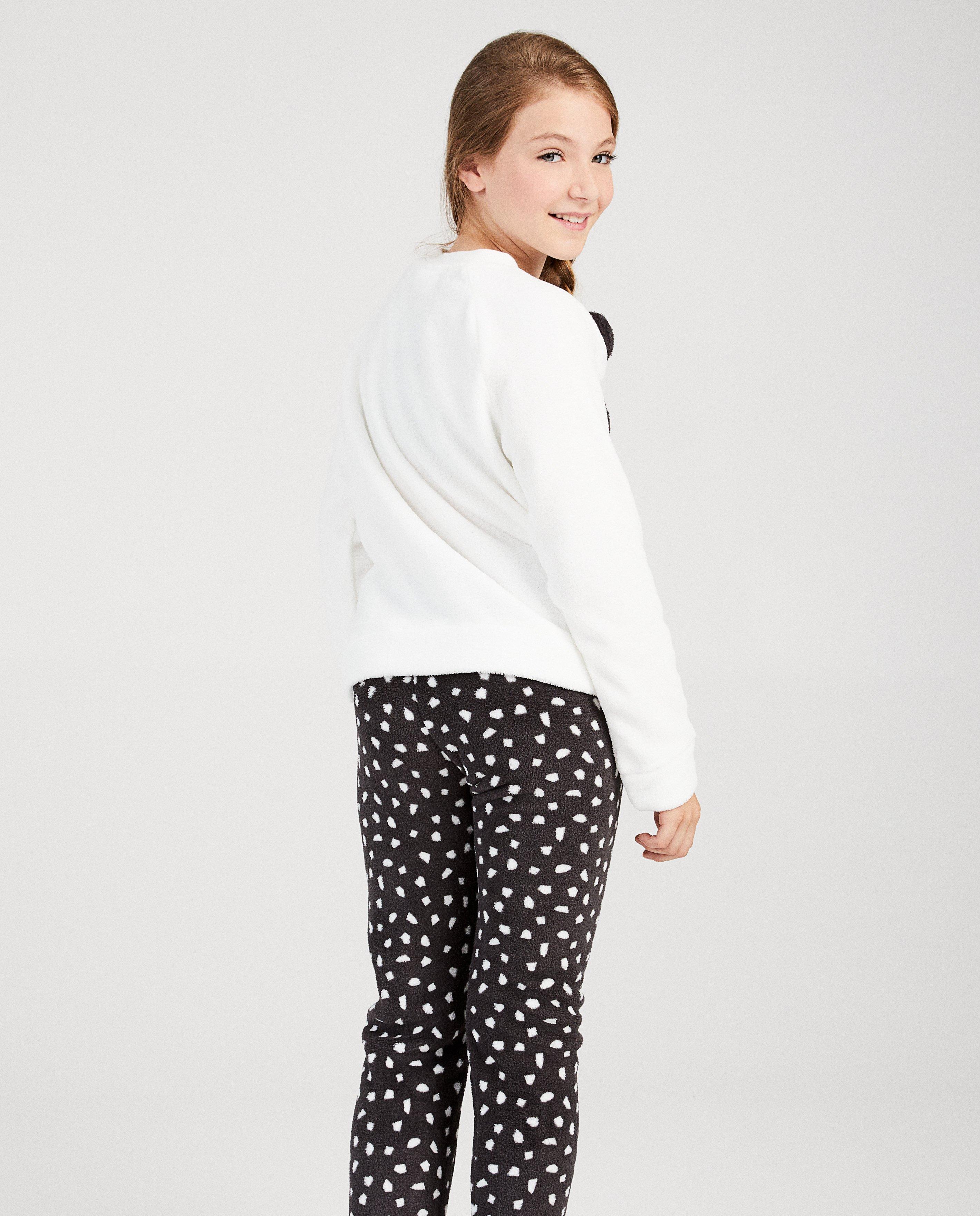 Pyjamas - Pyjama panda noir et blanc