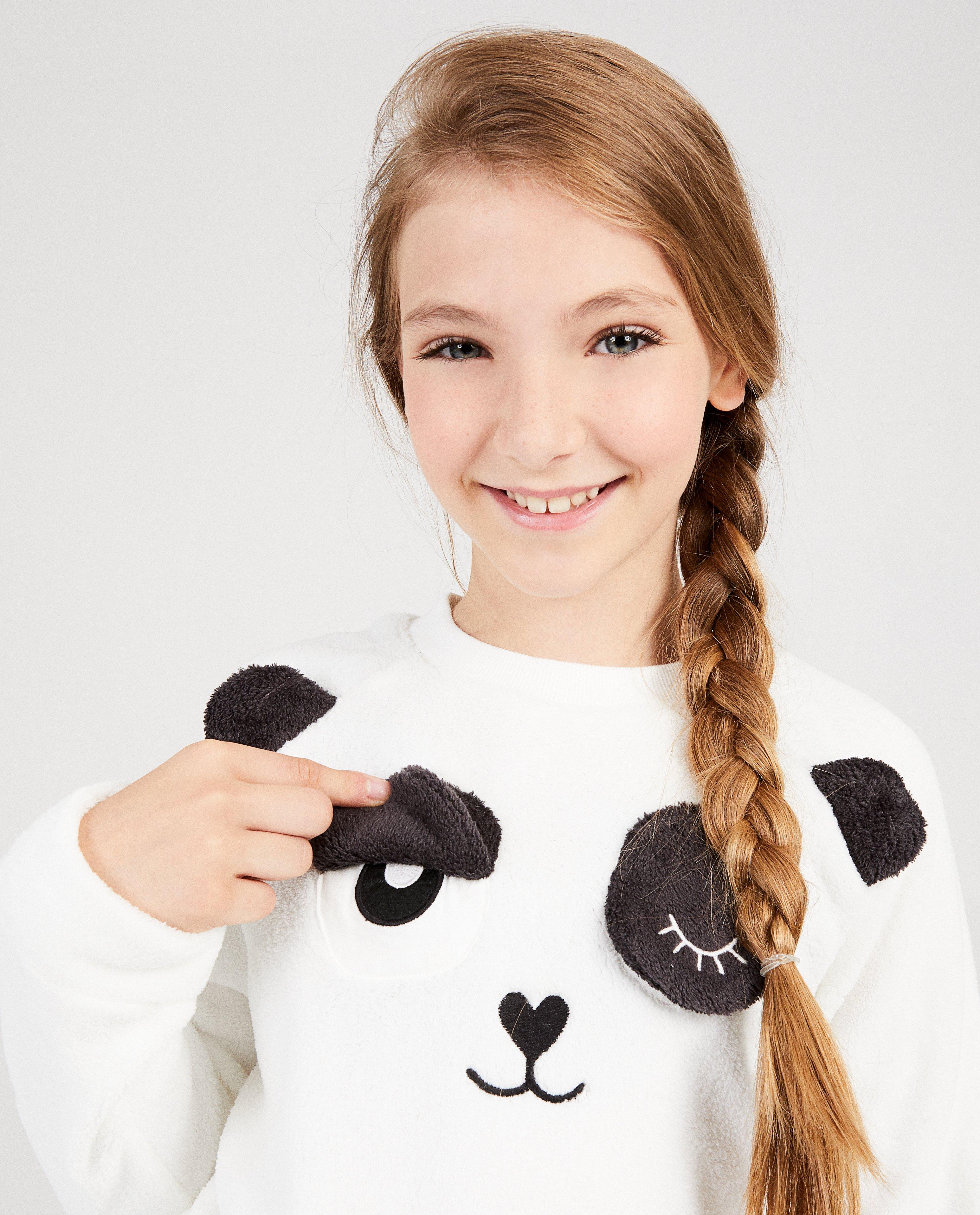 Zwart-witte panda-pyjama - Product Detail - wit - afbeelding nummer 4