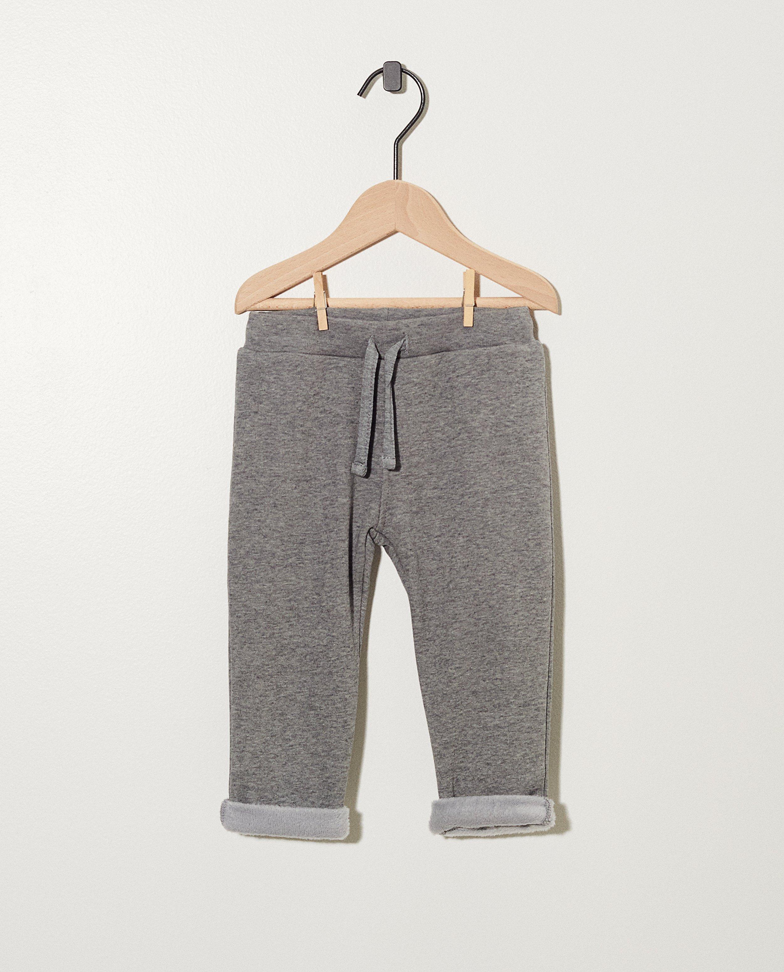 Grijze broek BESTies - fleece - Besties