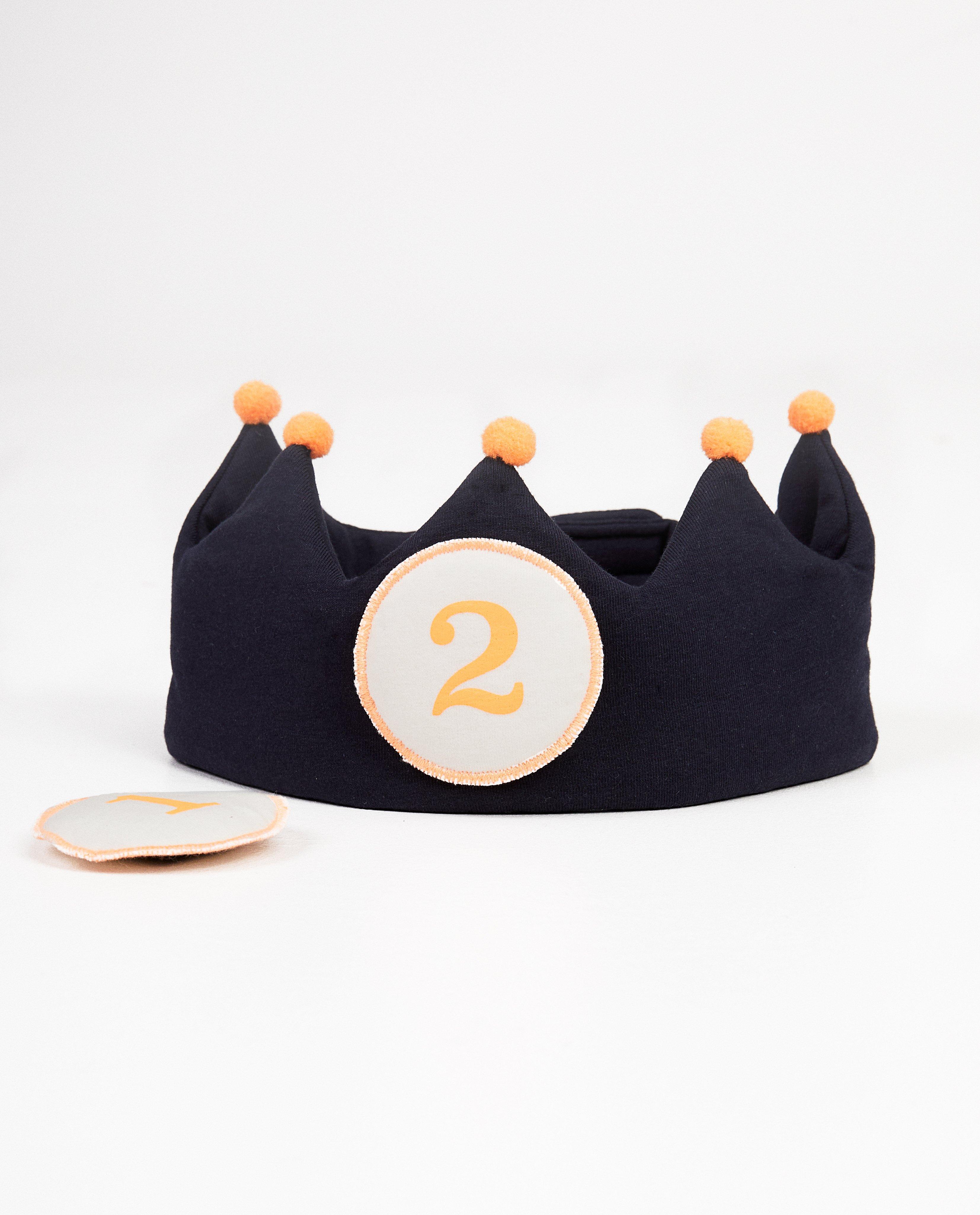 Bonneterie - Couronne bleue d’anniversaire