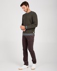 Sweater van biokatoen I AM - met strepen - I AM