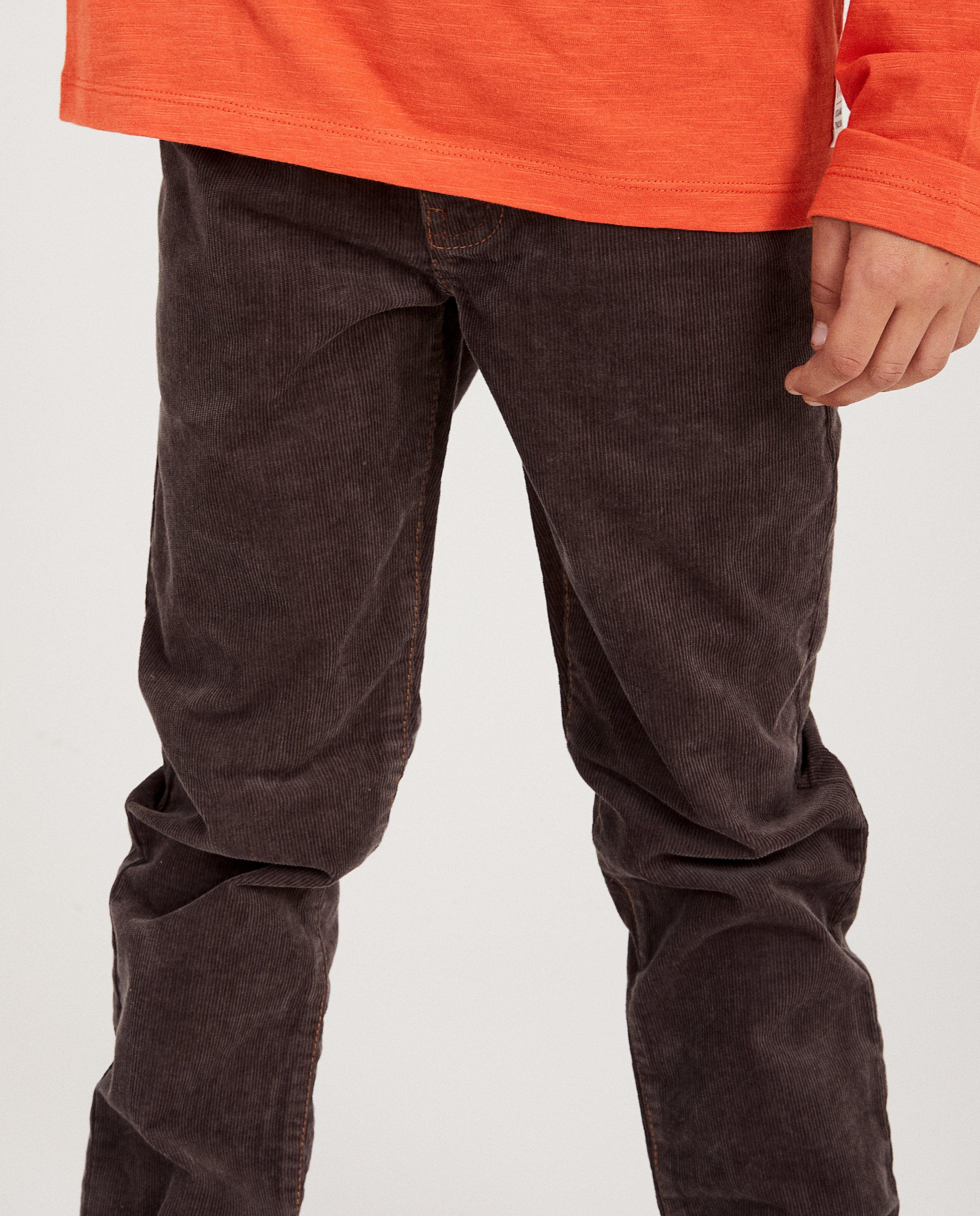Broeken - Grijze broek van biokatoen I AM
