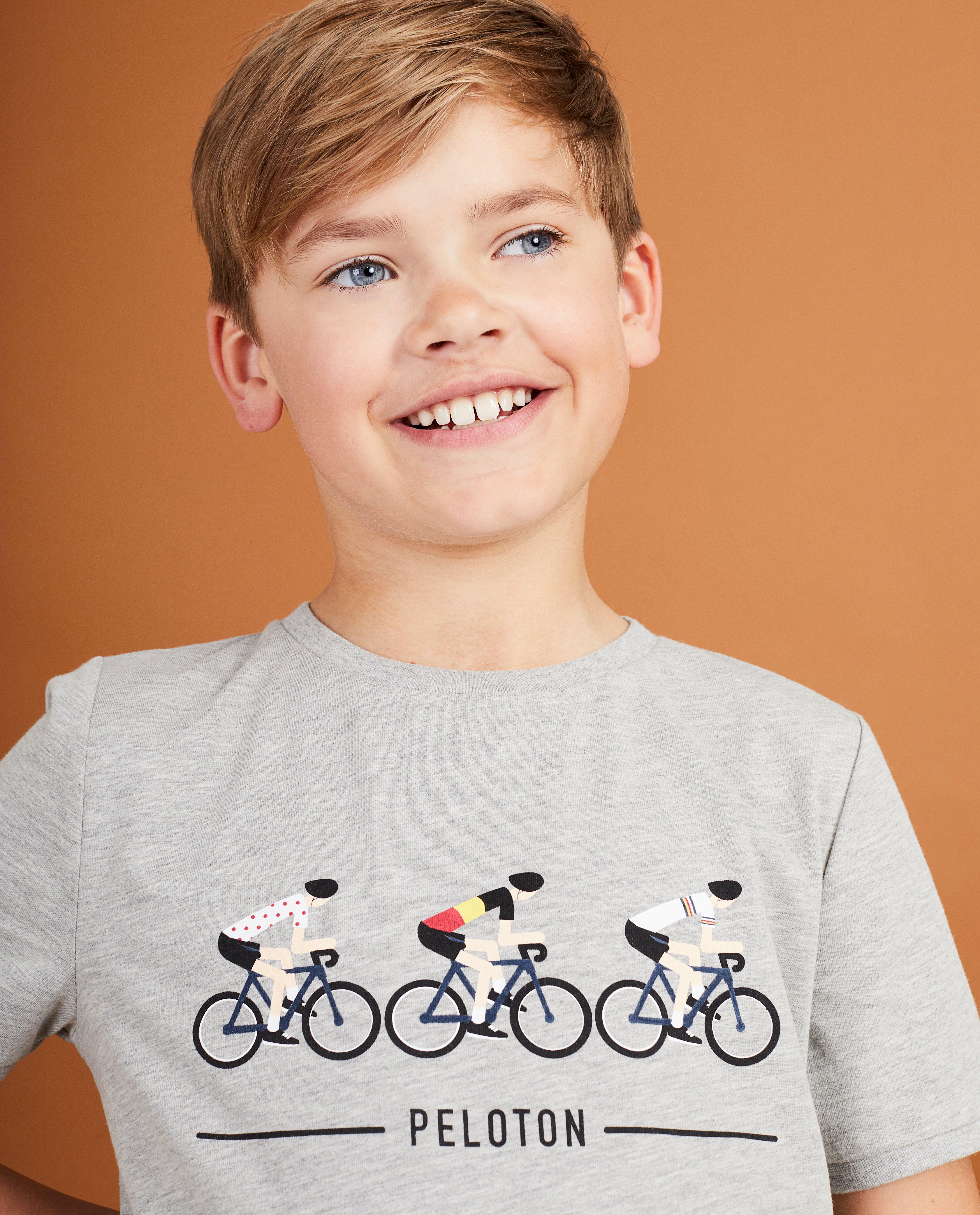 T-shirts - T-shirt gris Baptiste, 7-14 ans