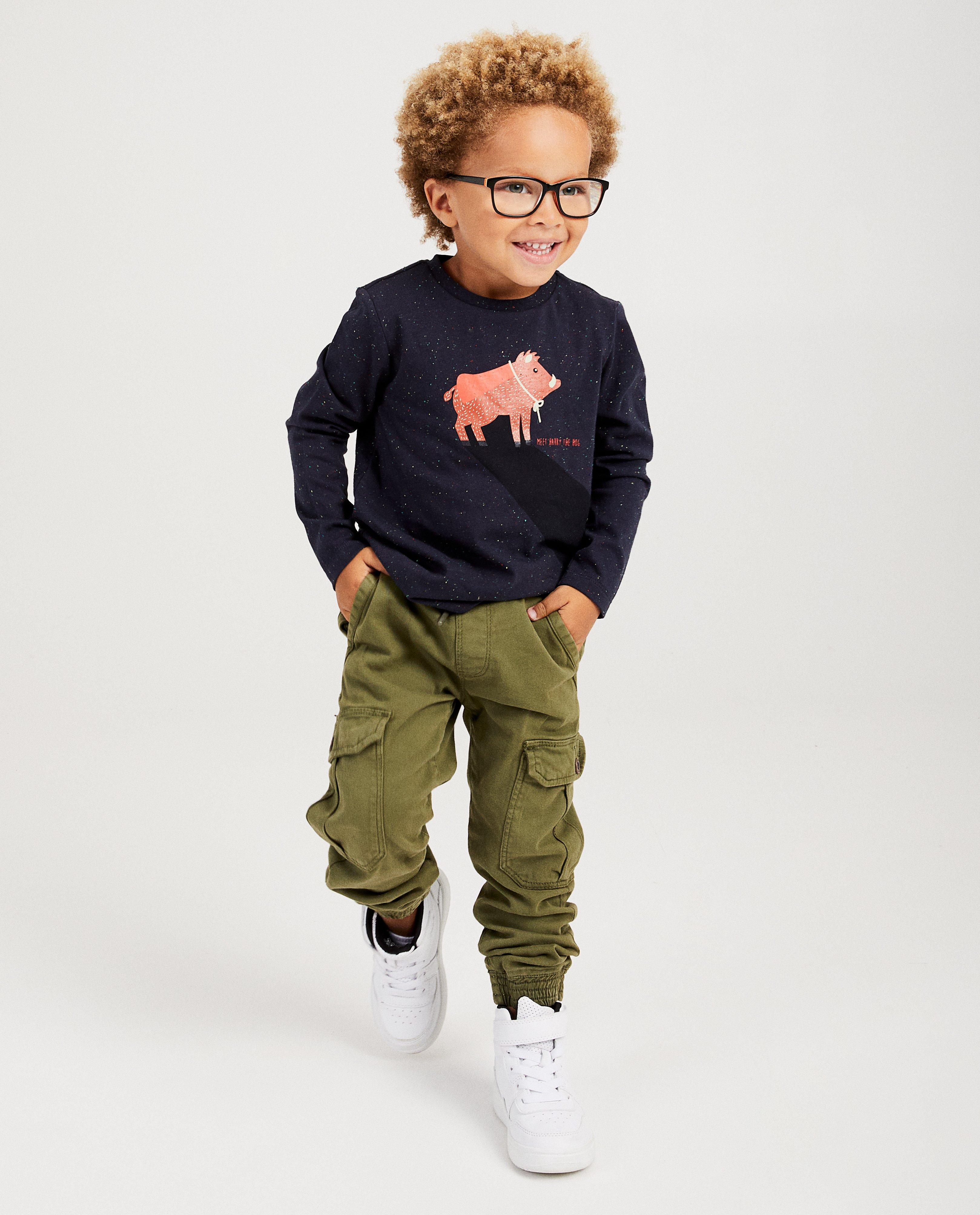 Pantalon cargo vert  - kidz nation - Kidz Nation