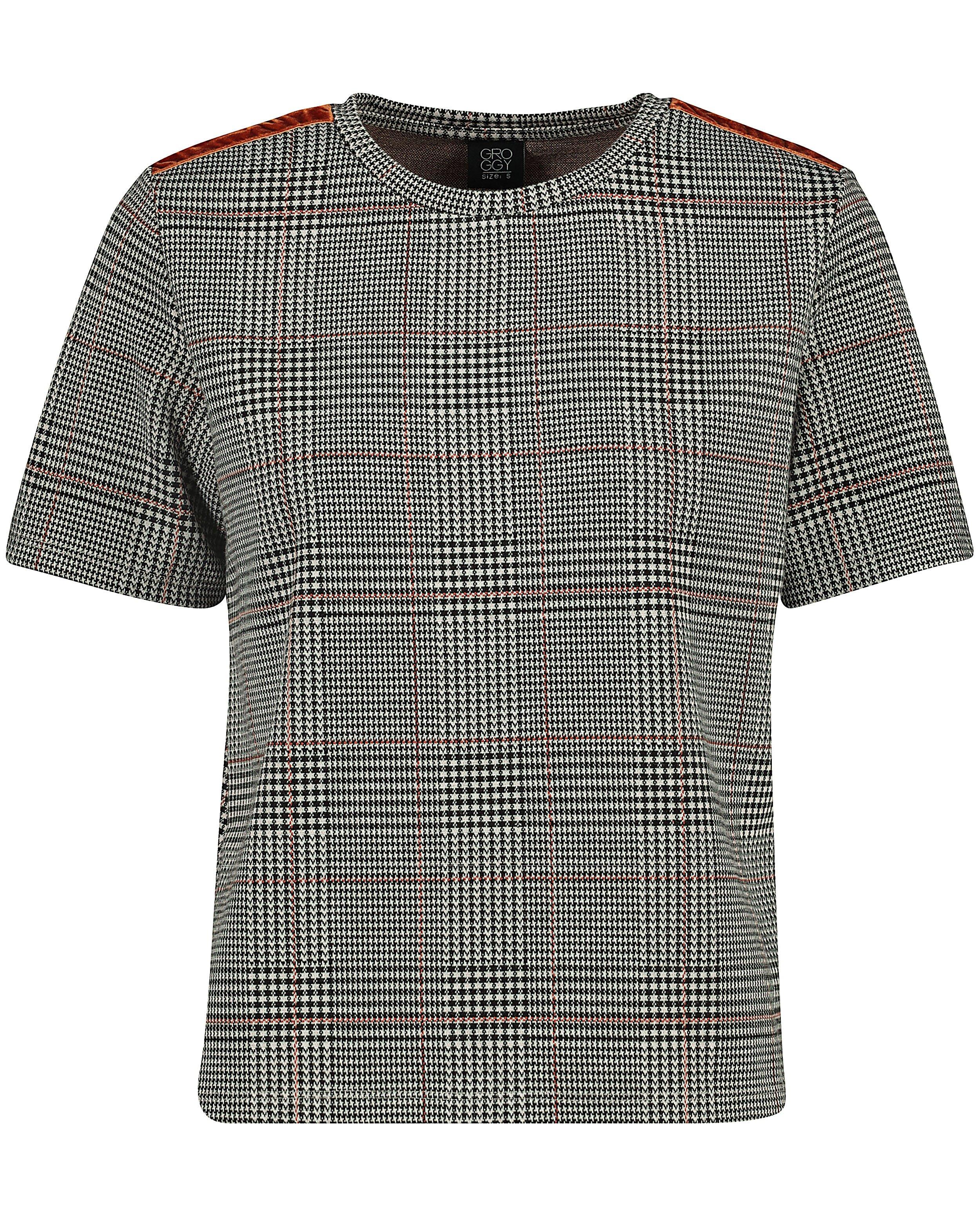 T-shirts - T-shirt met ruitpatroon