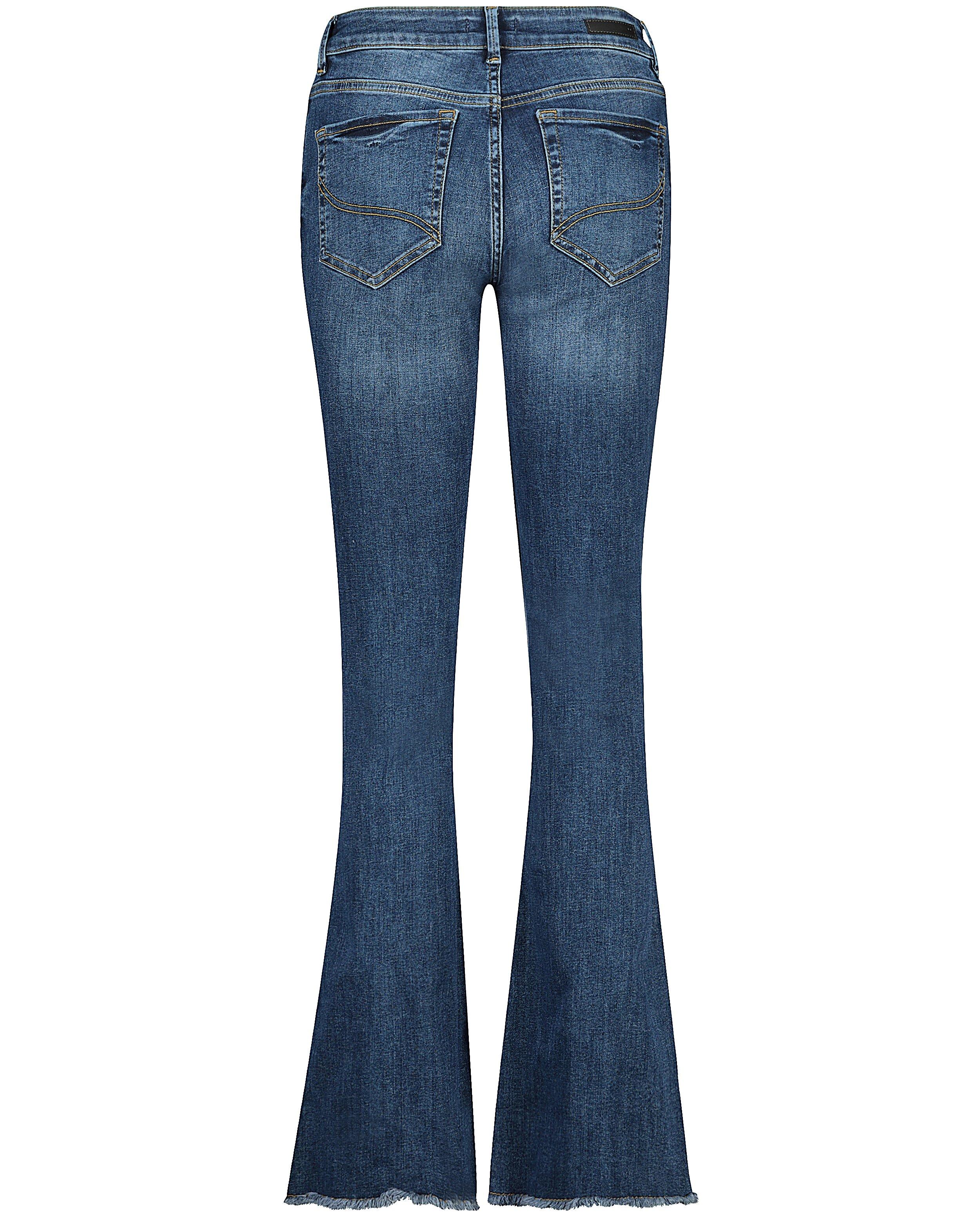 Jeans - Blauwe bootcut jeans