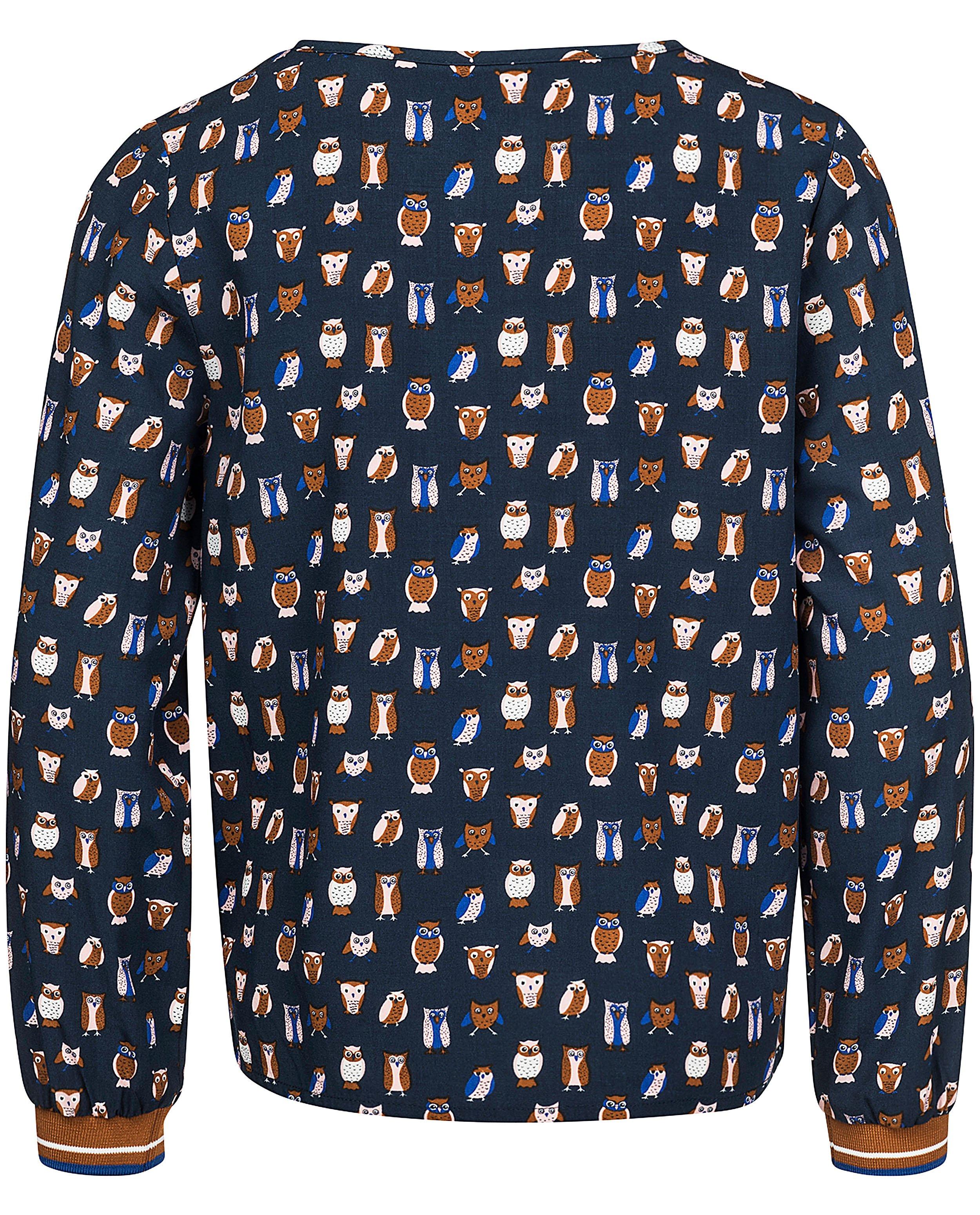 Hemden - Blauw hemd met print Hampton Bays