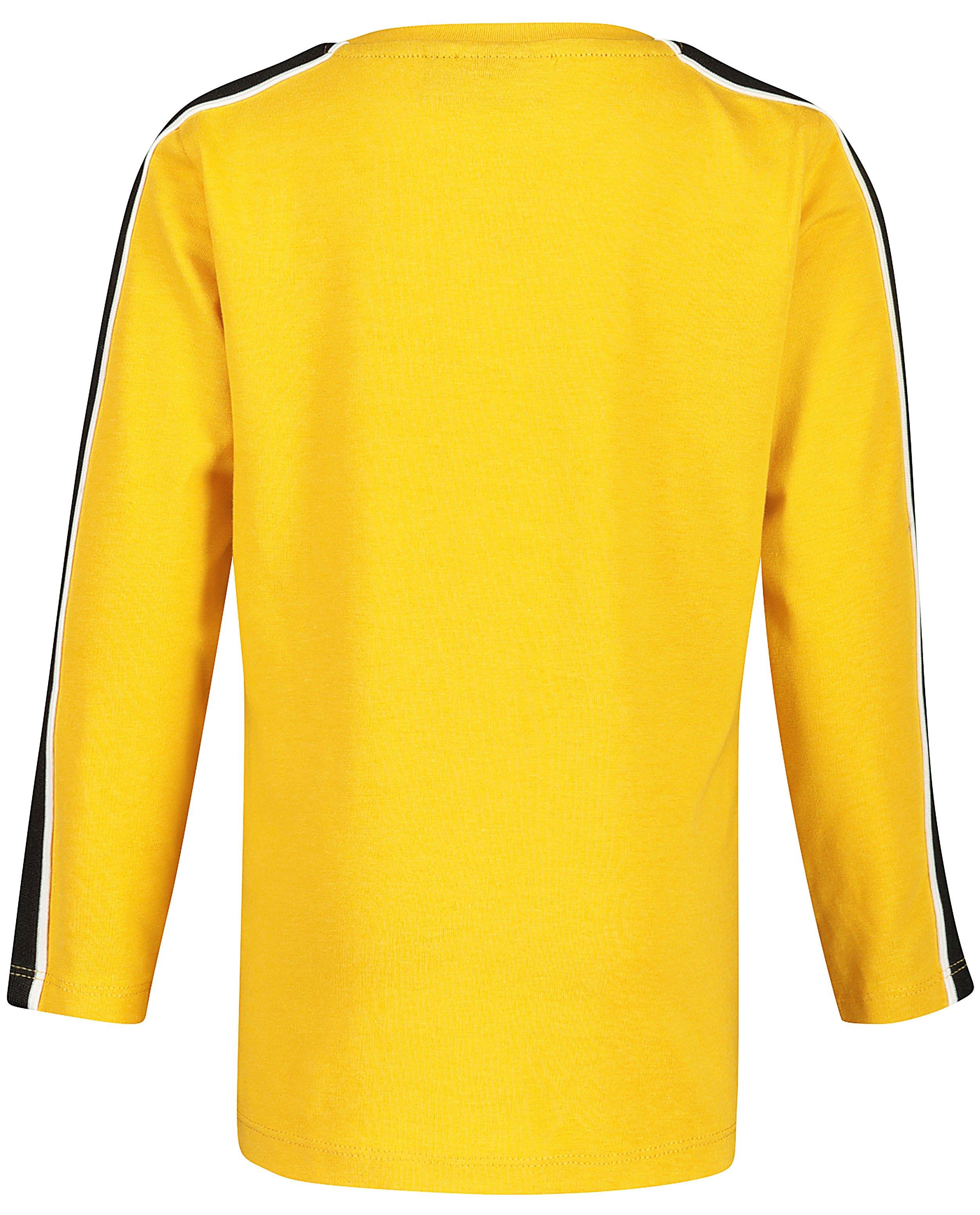 Gele longsleeve van biokatoen Rox - Product Detail - donkergeel - afbeelding nummer 4