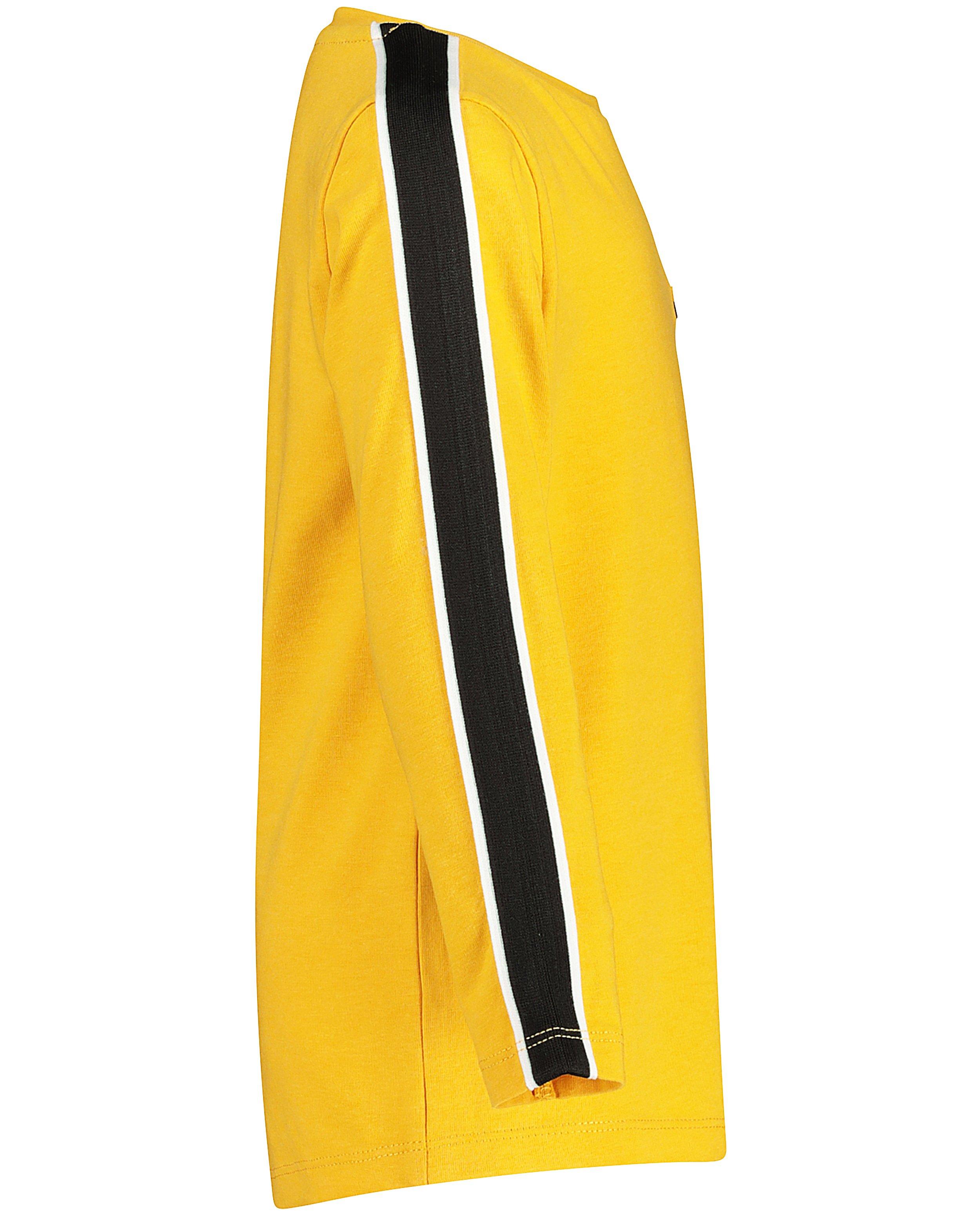 Gele longsleeve van biokatoen Rox - Product Detail - donkergeel - afbeelding nummer 6