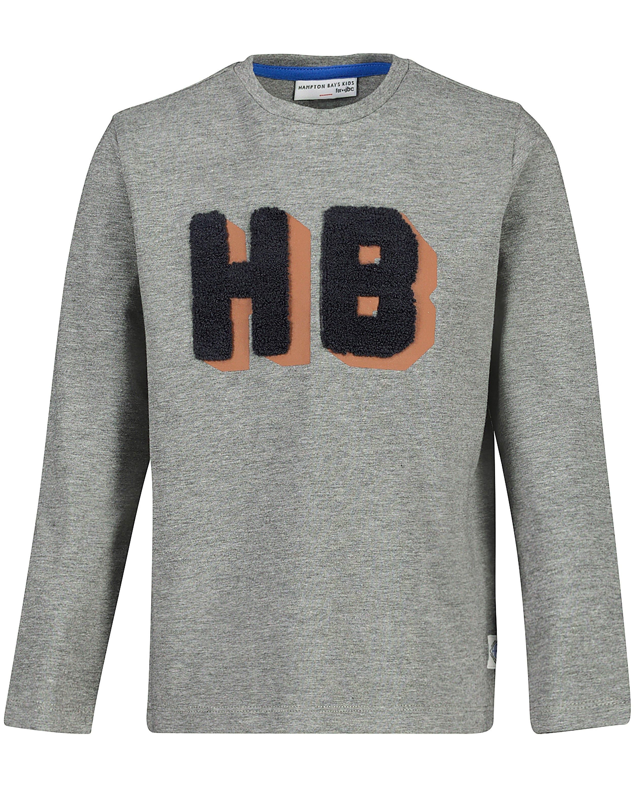 T-shirts - Grijze longsleeve Hampton Bays