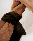 Breigoed - Faux-fur tricolor sjaal Pieces