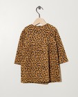 Robes - Robe beige, imprimé léopard