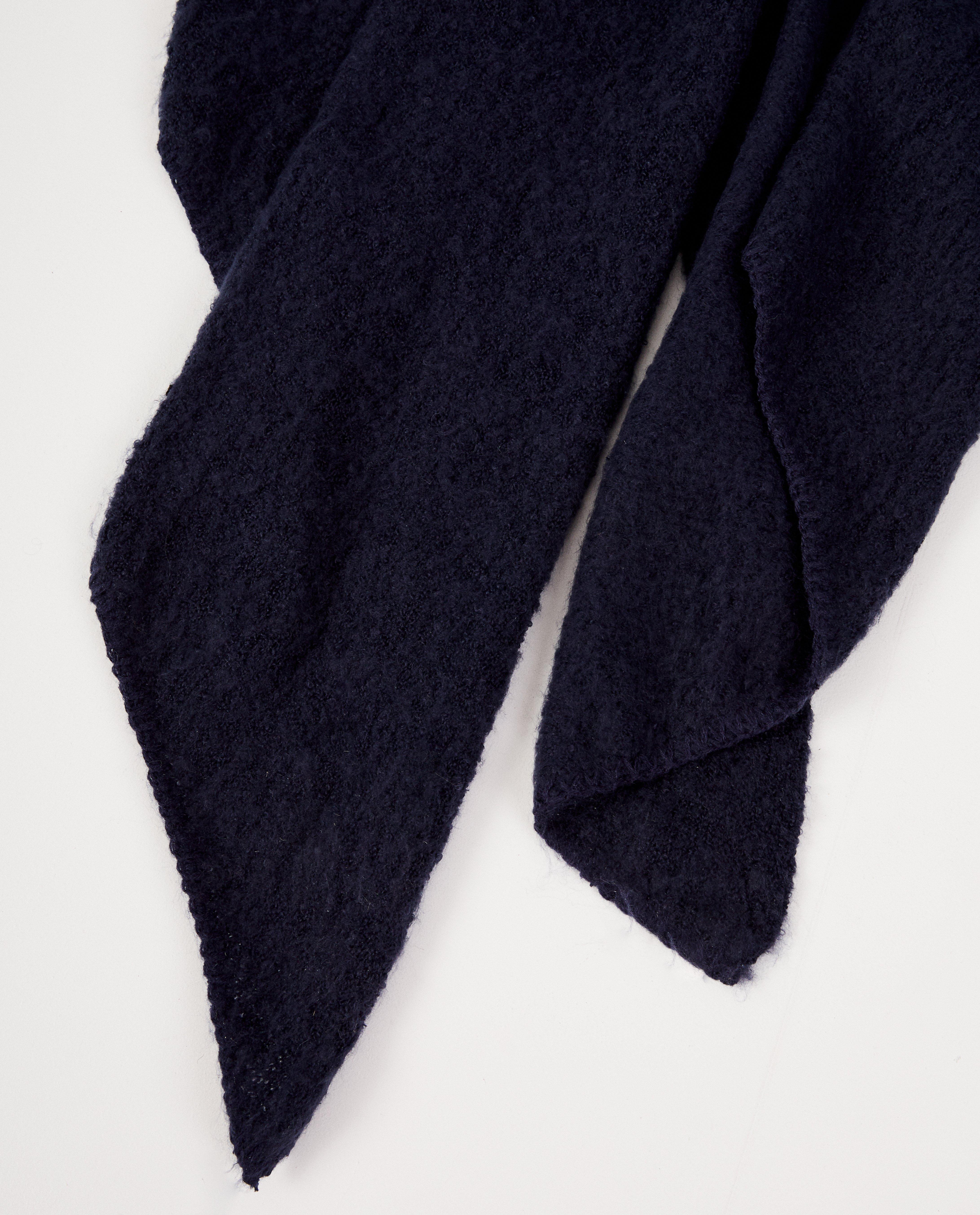 Breigoed - Donkerblauwe sjaal Pieces