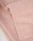 Breigoed - Roze fluffy sjaal Pieces