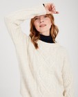 Pulls - Pull blanc en fin tricot Sora