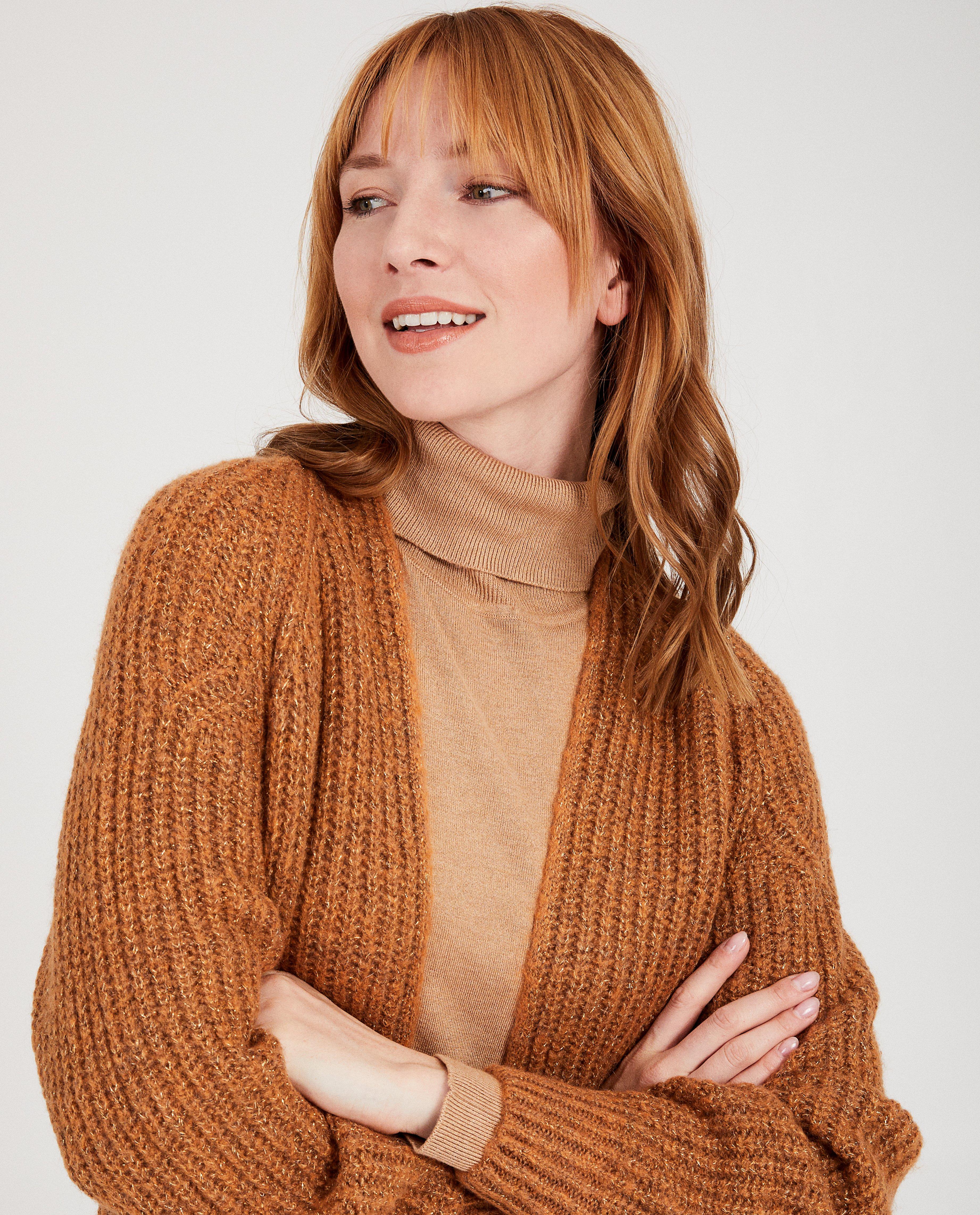 Cardigans - Cardigan cognac Sora