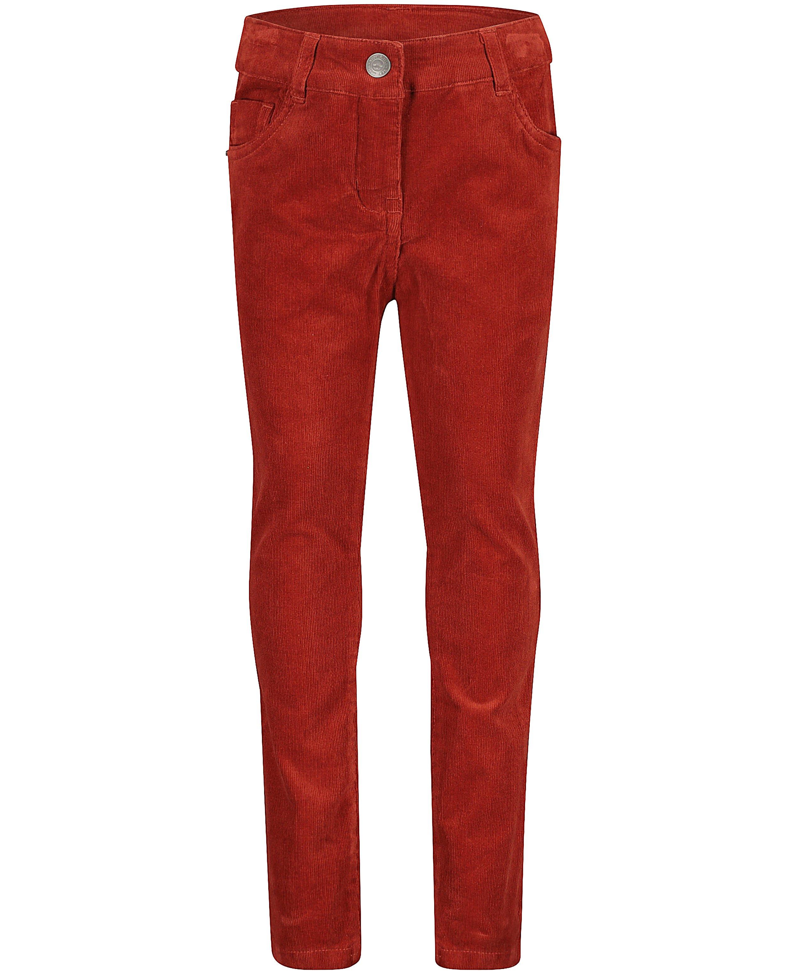 Broeken - Roestbruine broek JILL