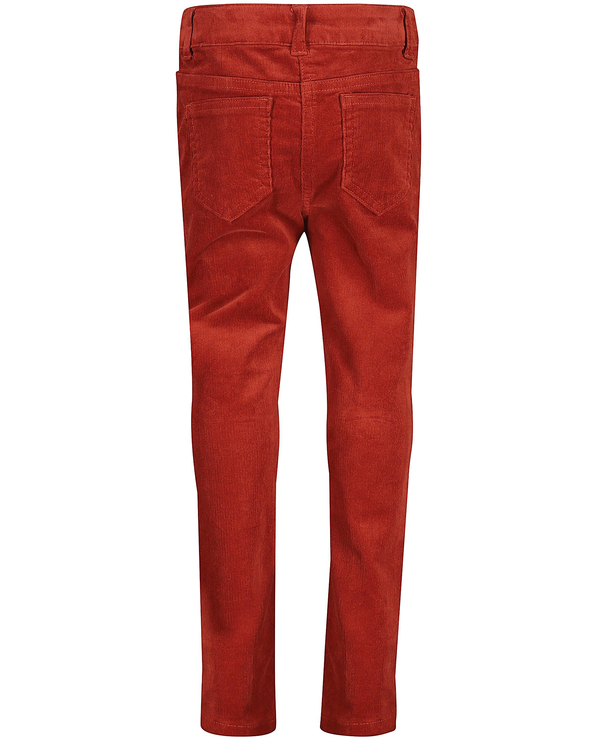 Broeken - Roestbruine broek JILL