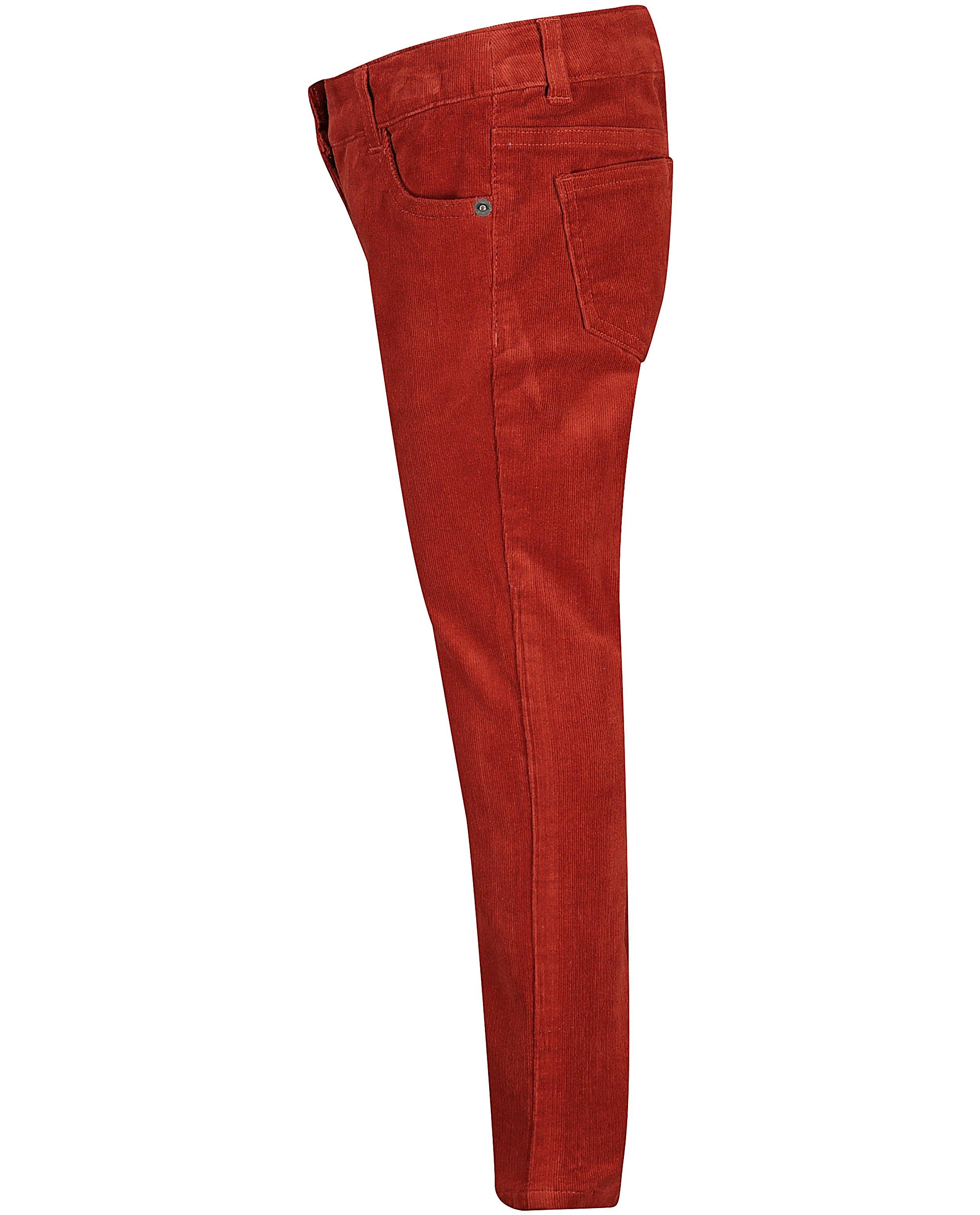 Broeken - Roestbruine broek JILL