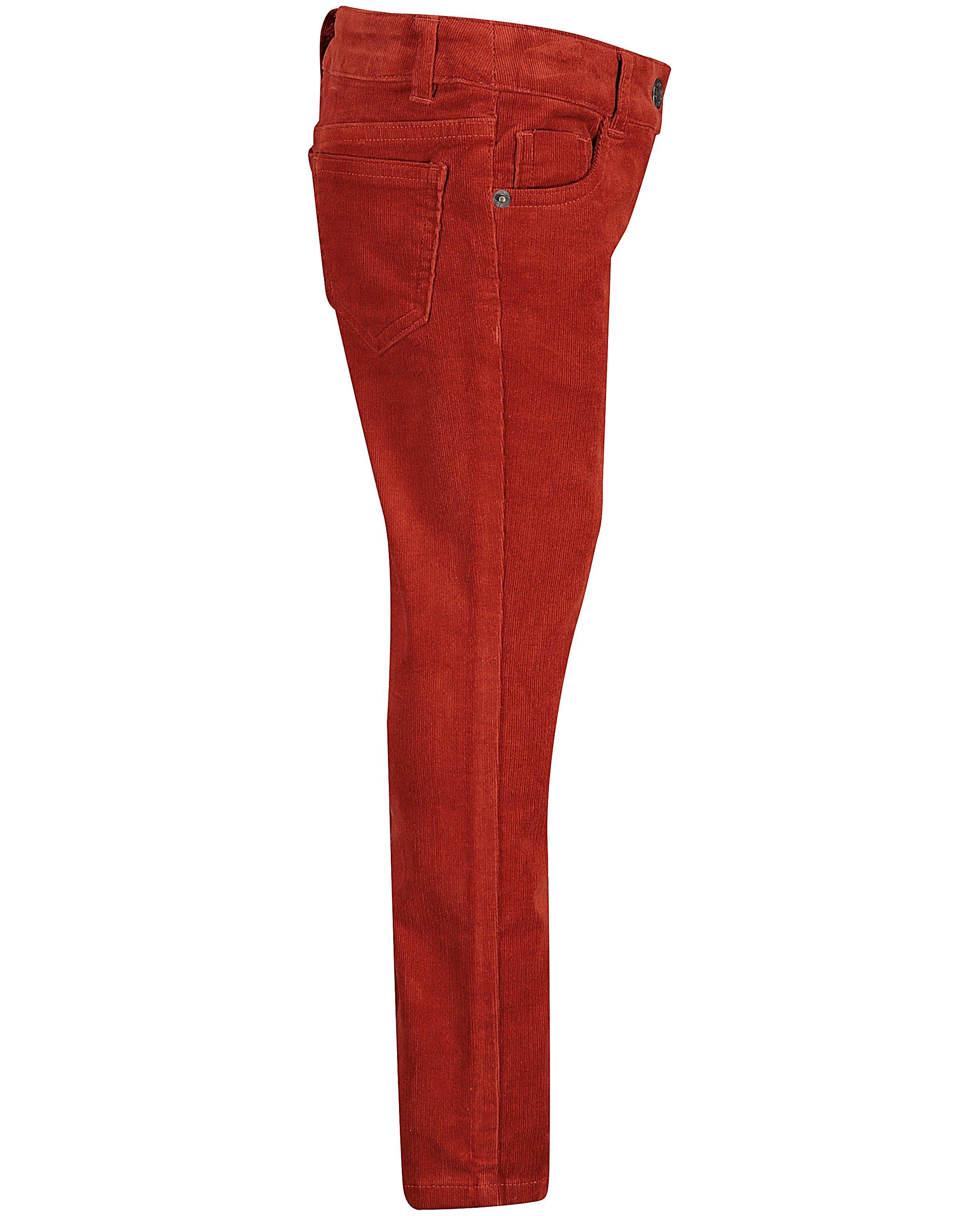 Broeken - Roestbruine broek JILL